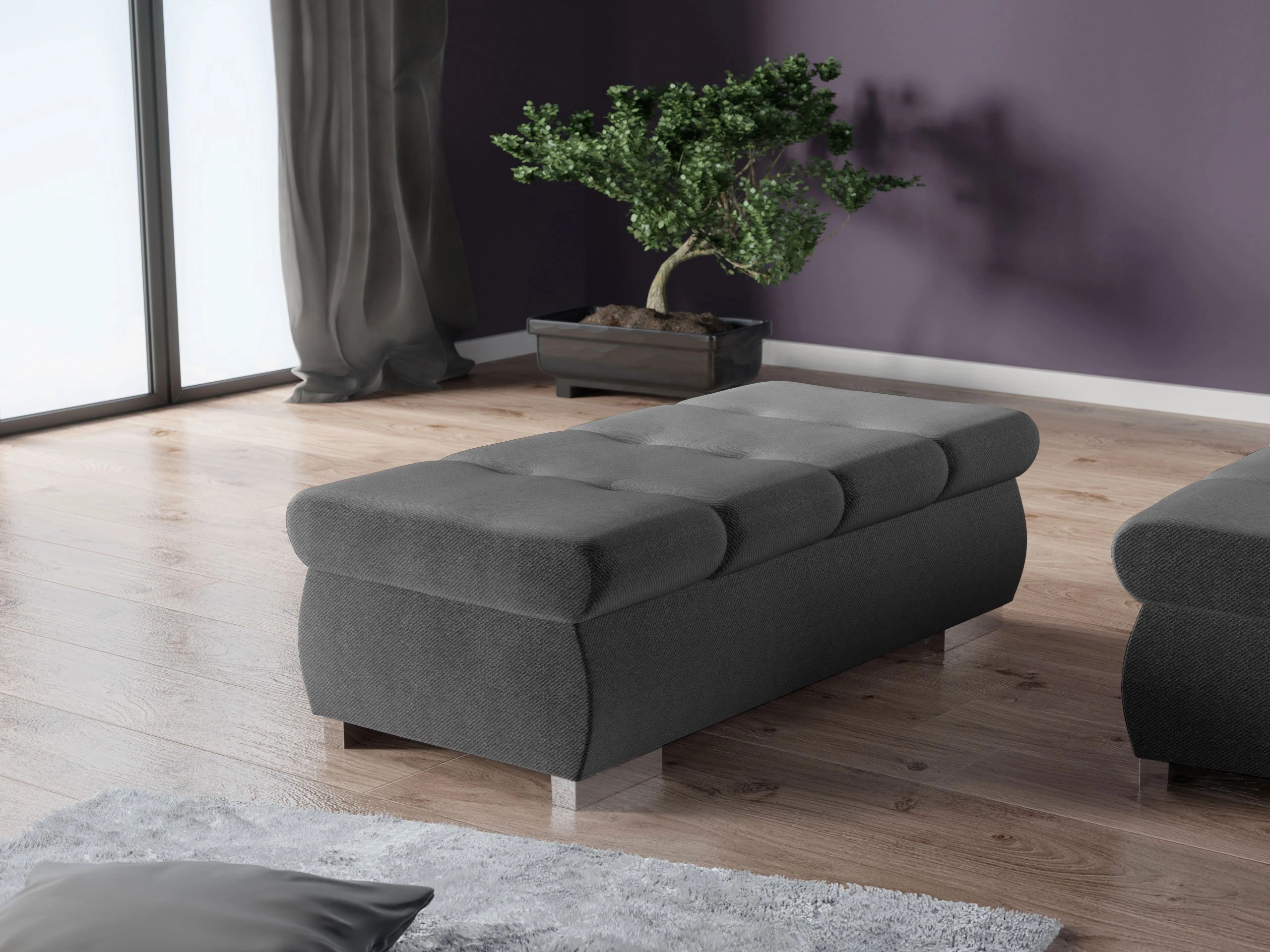 Тапицирана пейка Comfivo Nitor I (Kronos 22)
