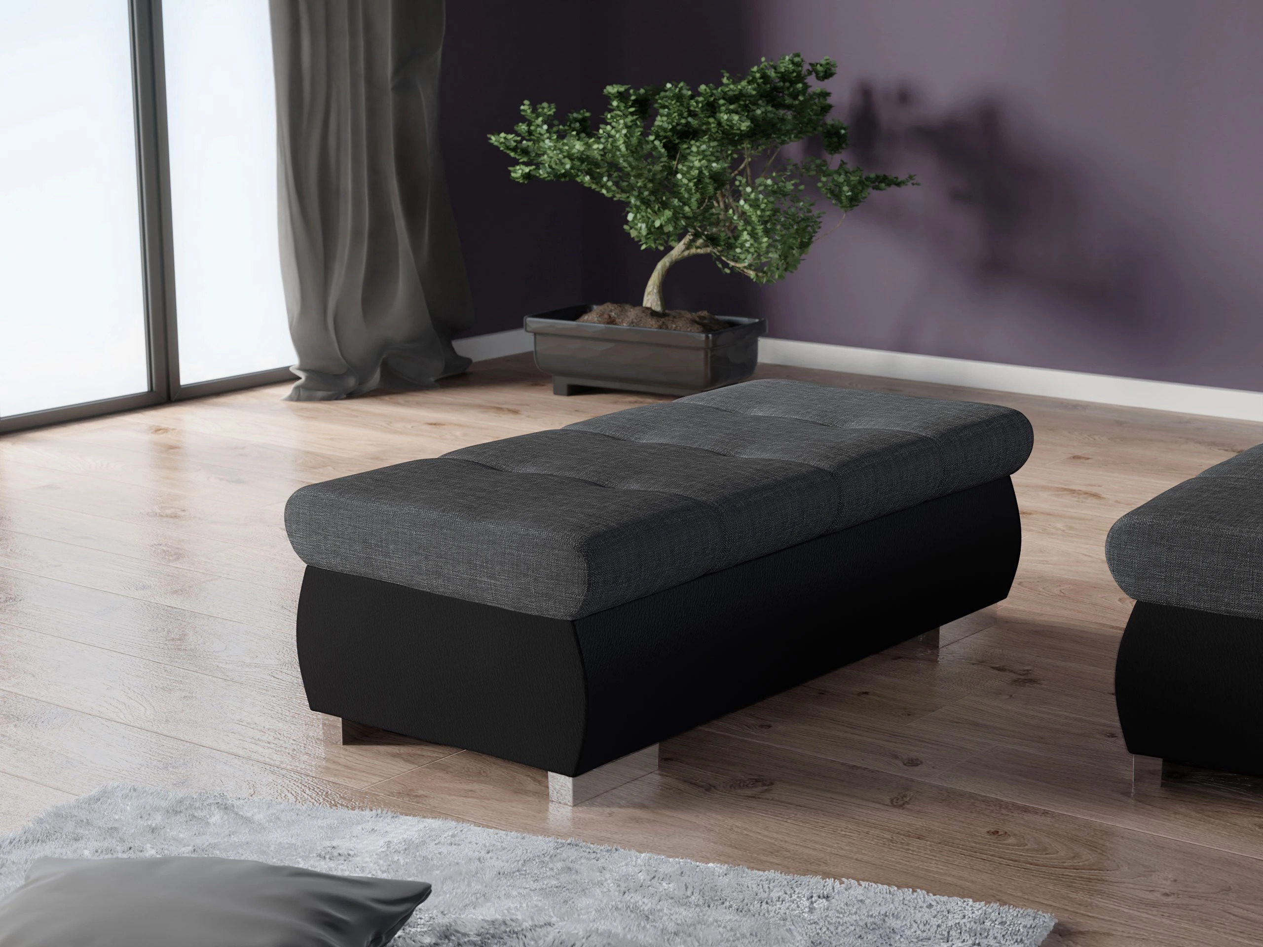 Тапицирана пейка Comfivo Nitor I (Soft 011 + Lux 06)