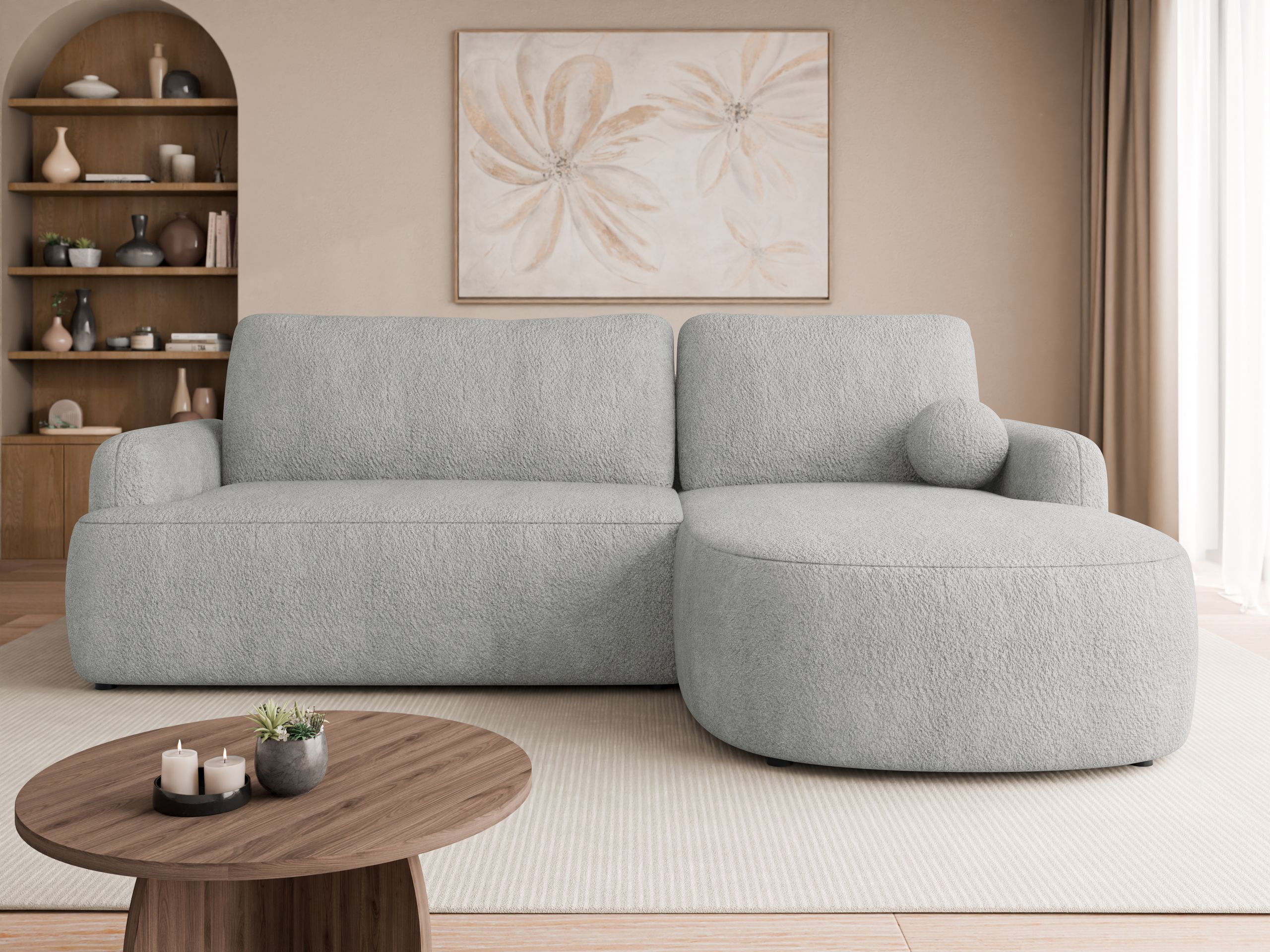Ъглов диван Comfivo Popis (Coral 75)