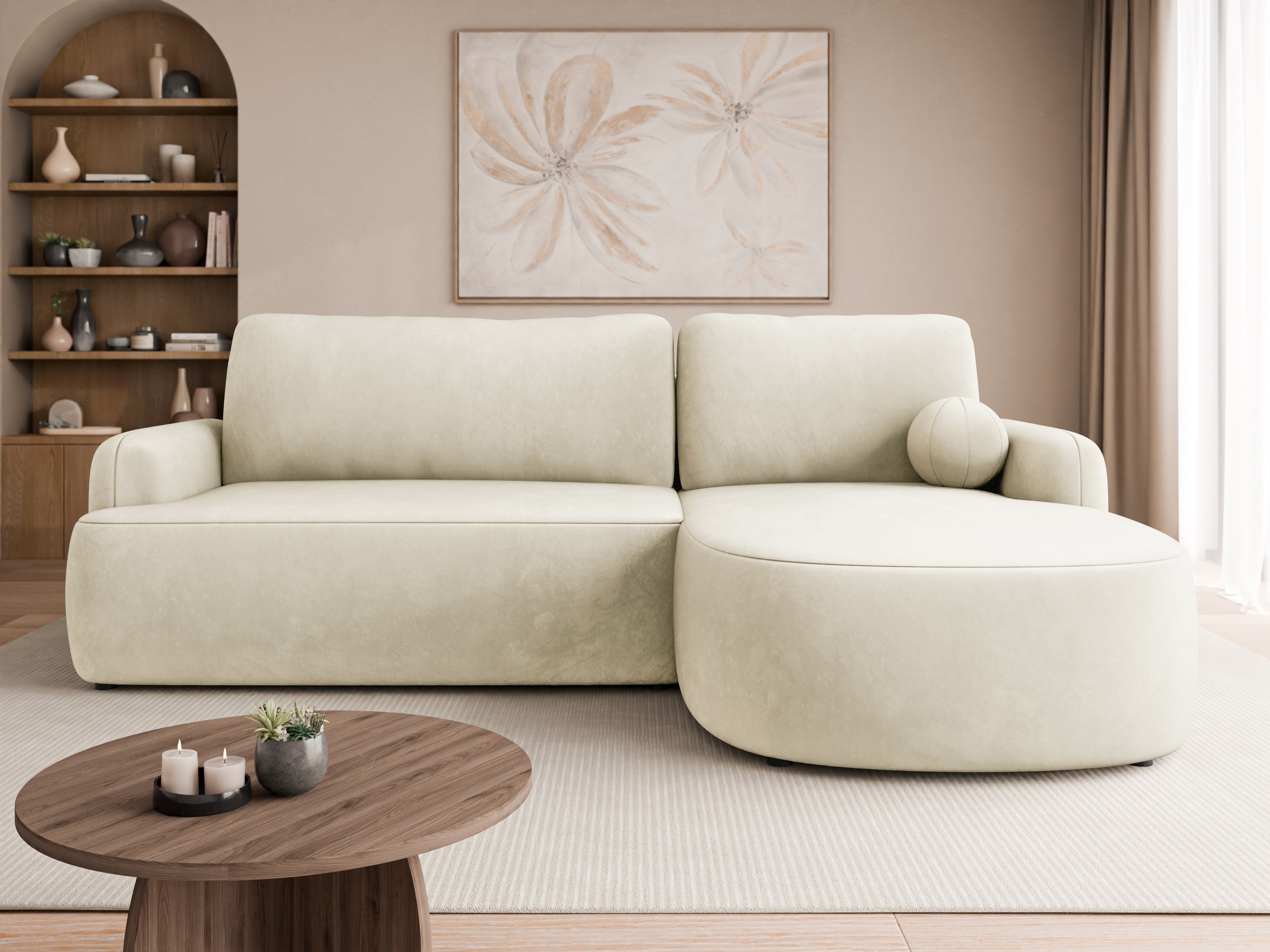Ъглов диван Comfivo Popis (Magic Velvet 2250)