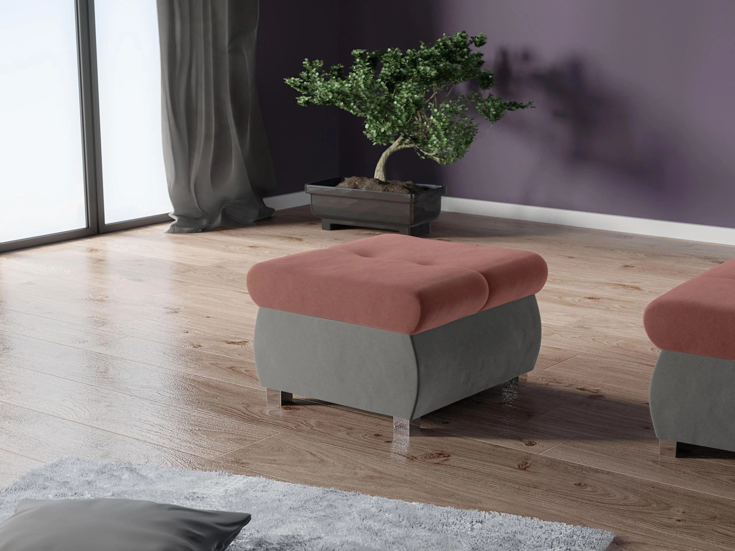Табуретка Comfivo Nitor (Magic Velvet 2217 + Magic Velvet 2258)