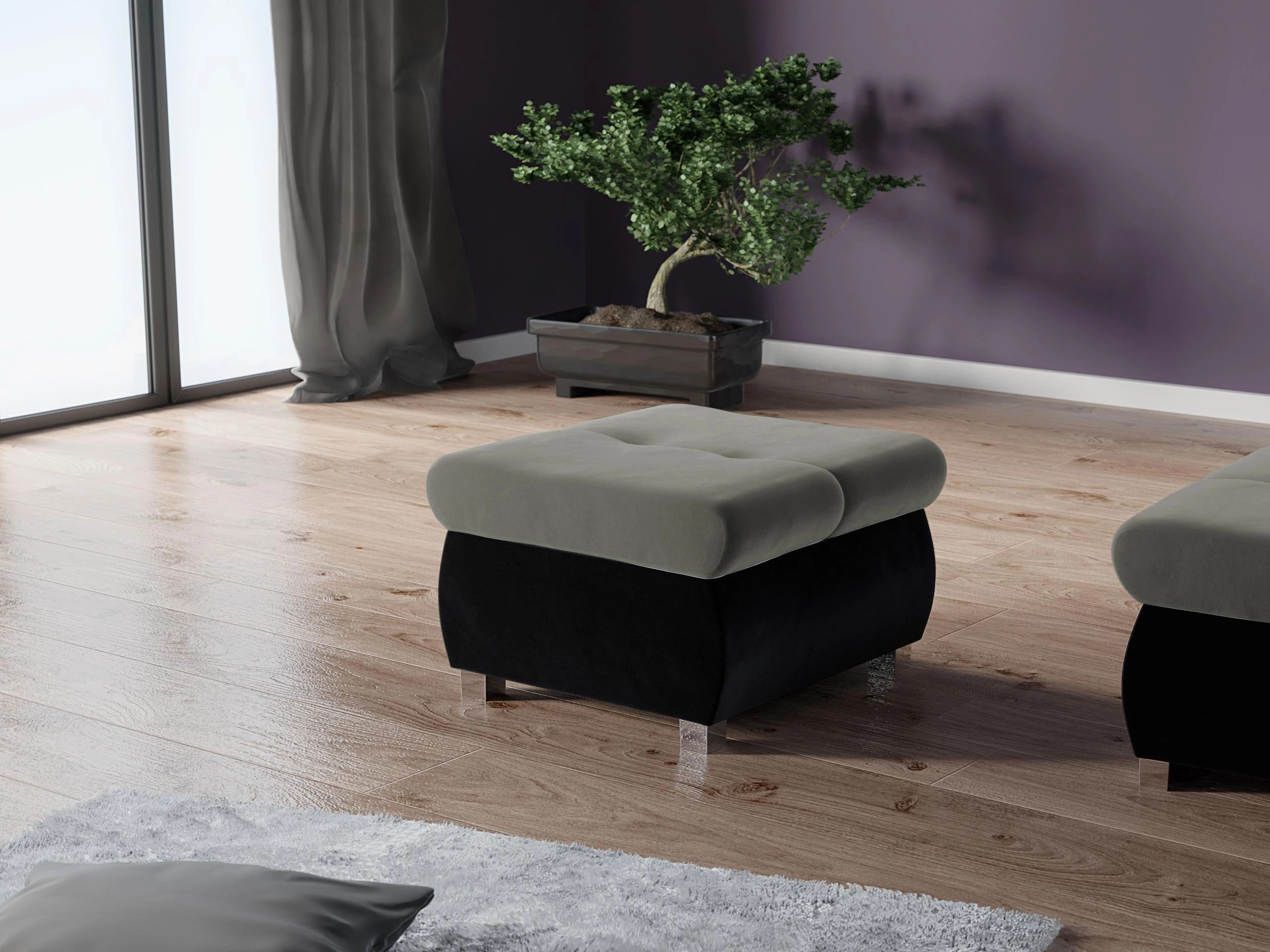 Табуретка Comfivo Nitor (Magic Velvet 2219 + Magic Velvet 2217)