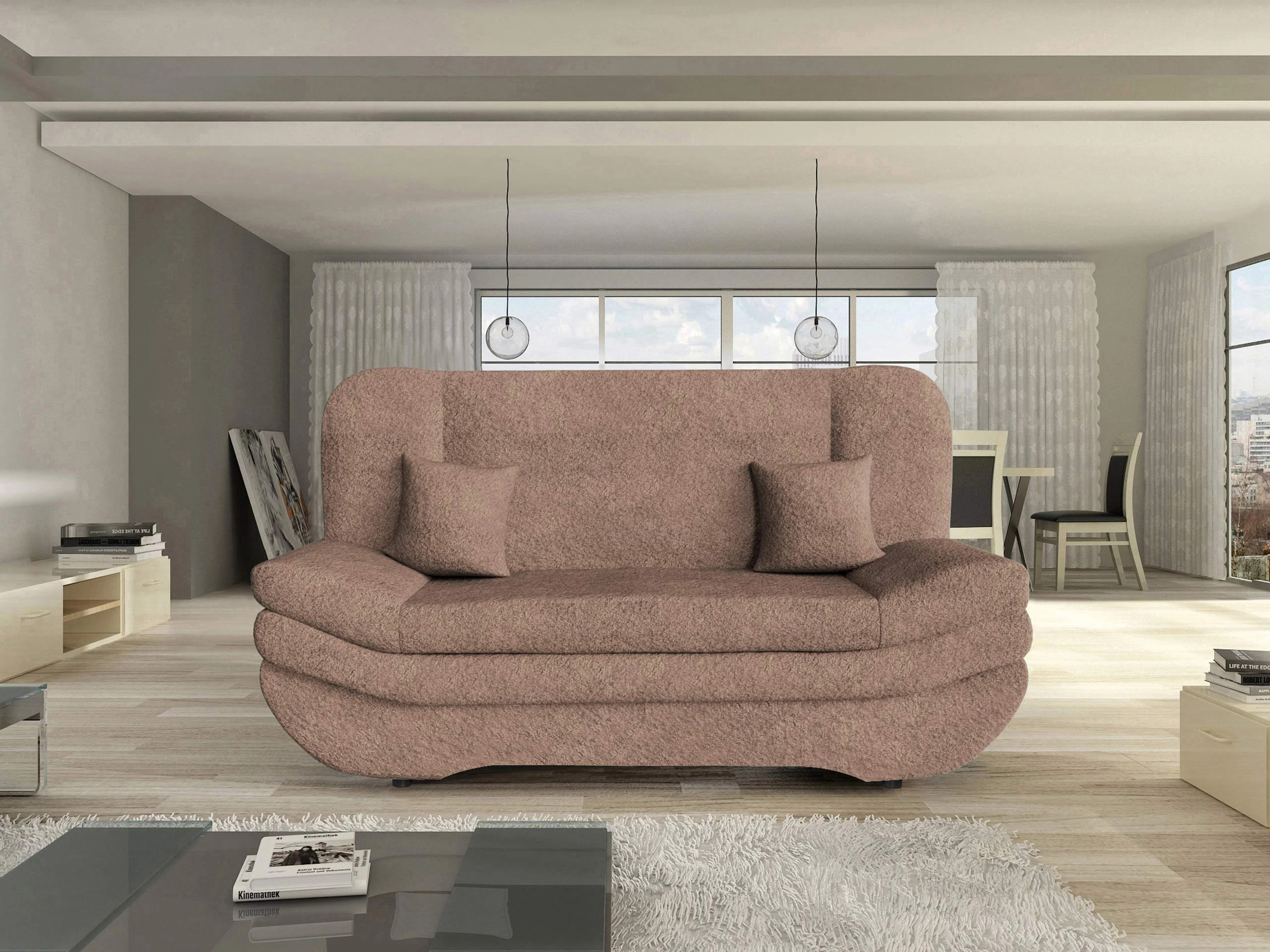 Разтегателен диван Comfivo Silva (Coral 45)