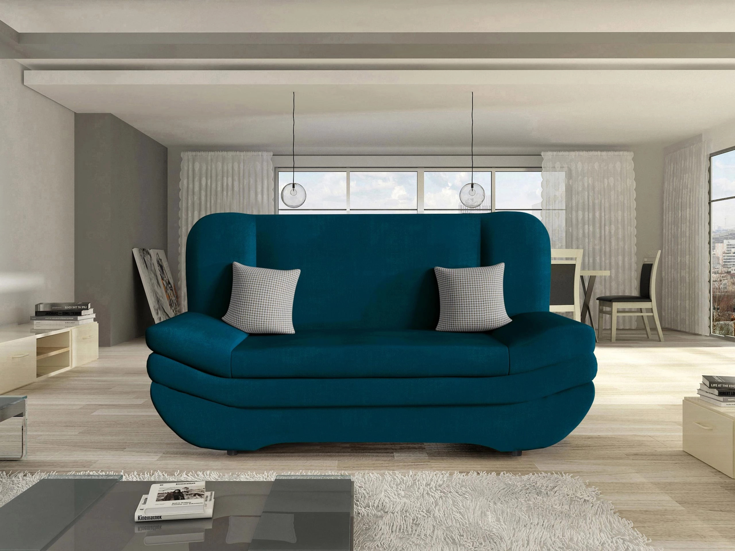 Разтегателен диван Comfivo Silva (Venus Velvet 2911 + Kenia 796)