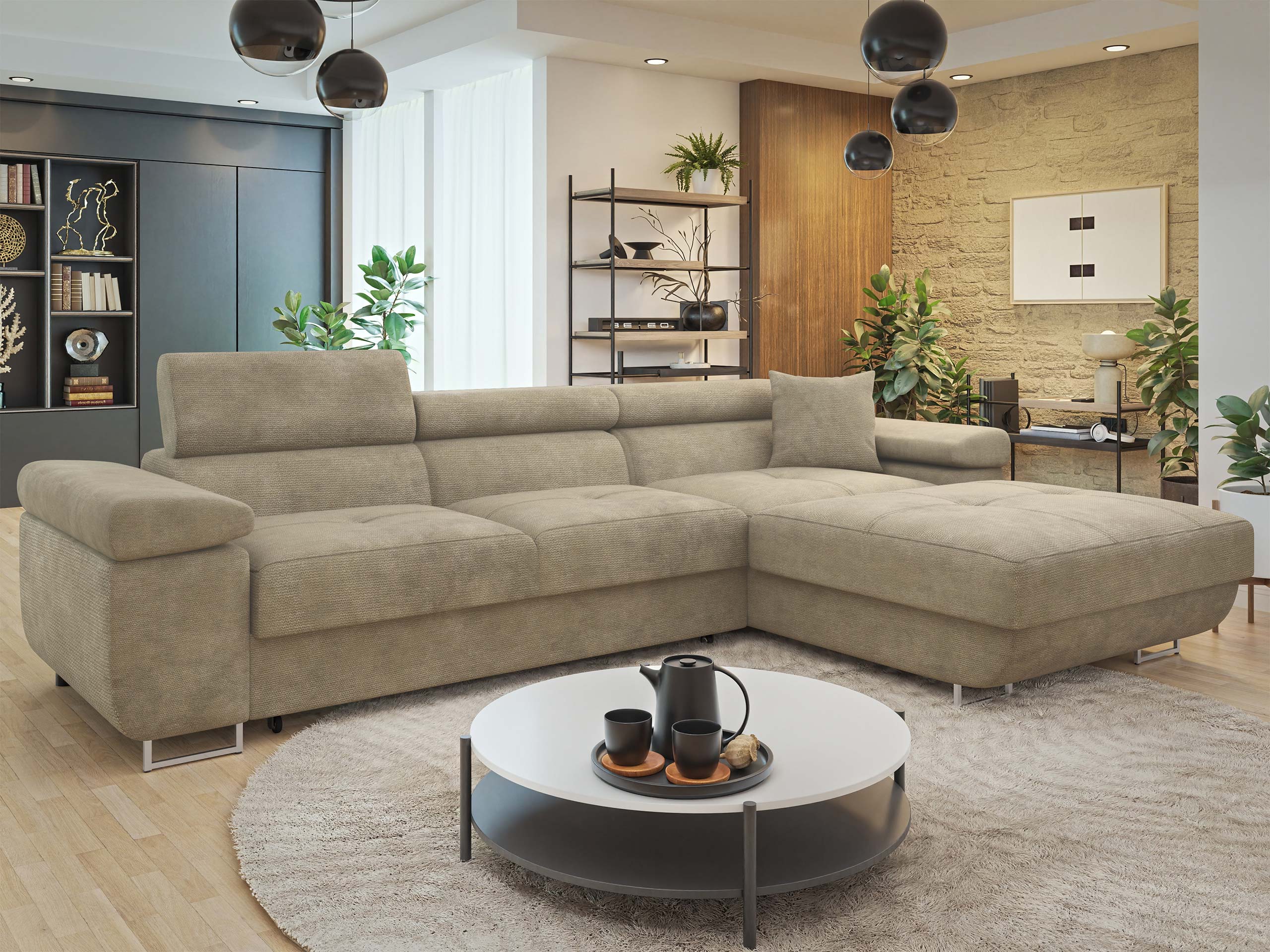 Ъглов диван Comfivo Vinetum II (Lumo 30)