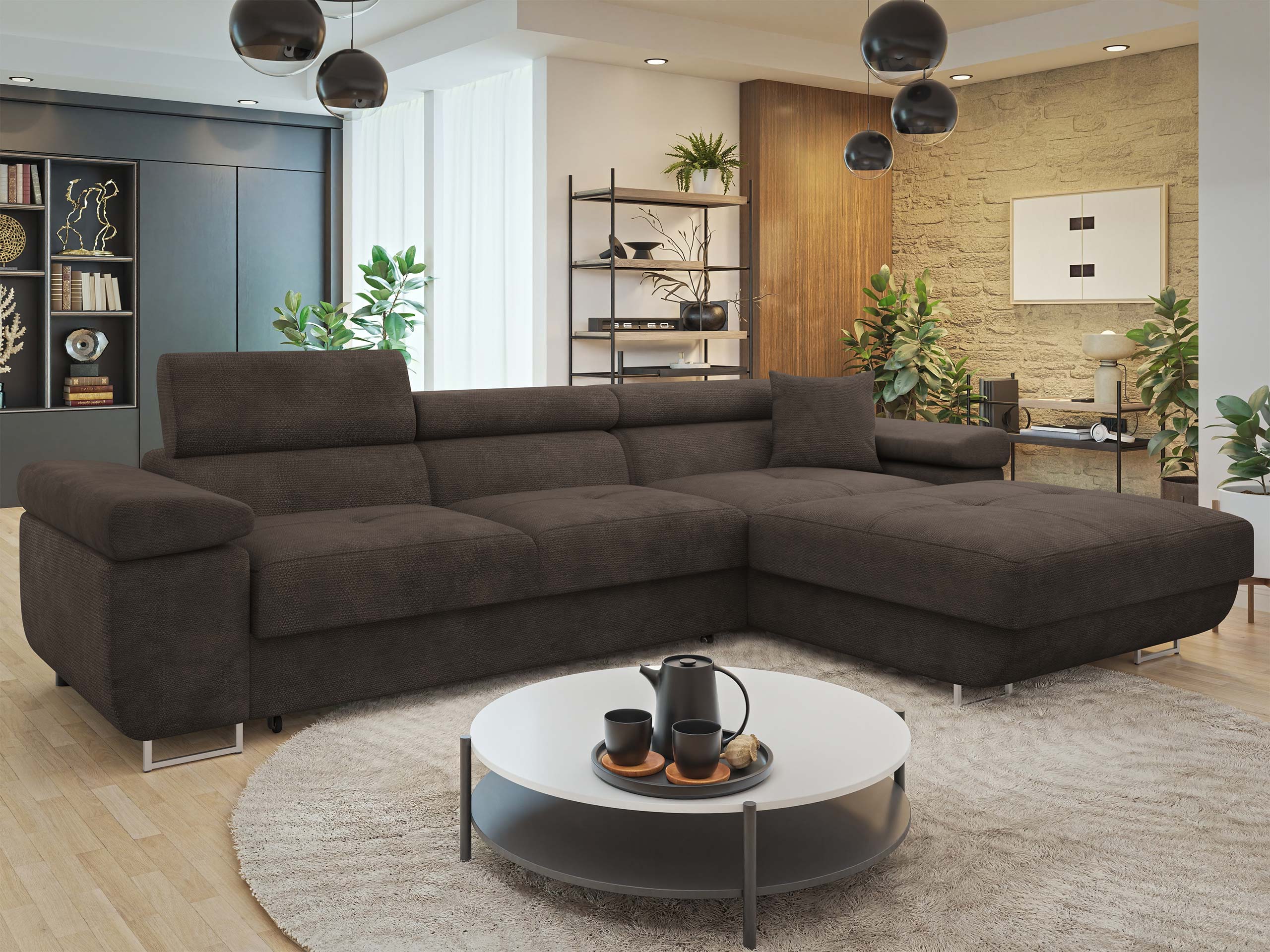 Ъглов диван Comfivo Vinetum II (Lumo 40)