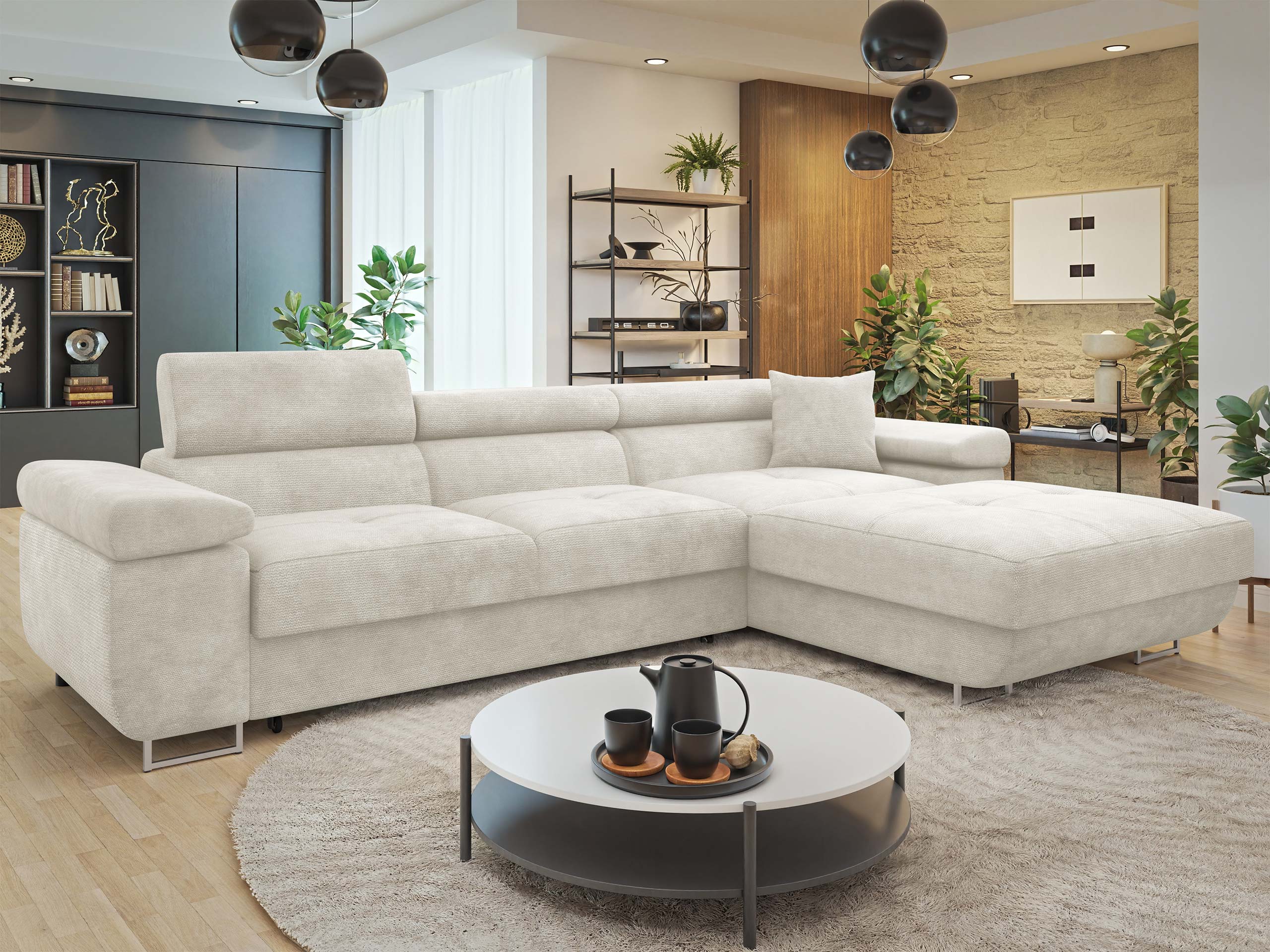 Ъглов диван Comfivo Vinetum II (Lumo 55)