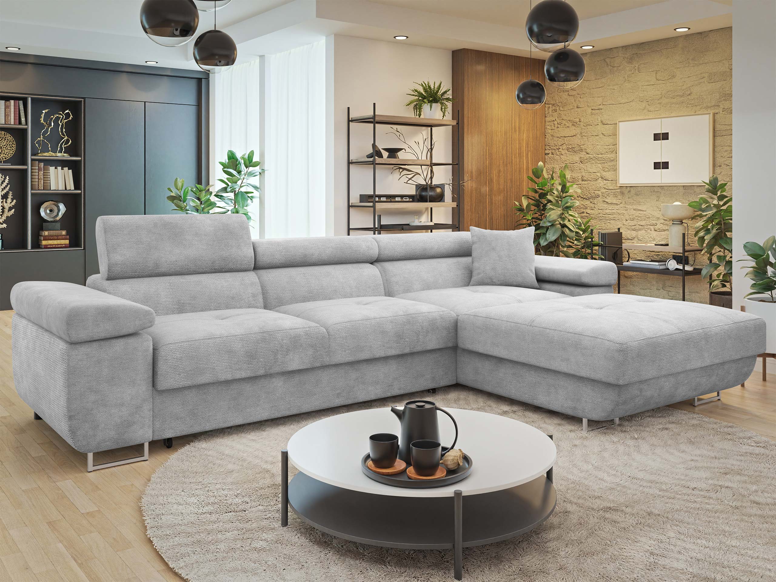 Ъглов диван Comfivo Vinetum II (Lumo 65)