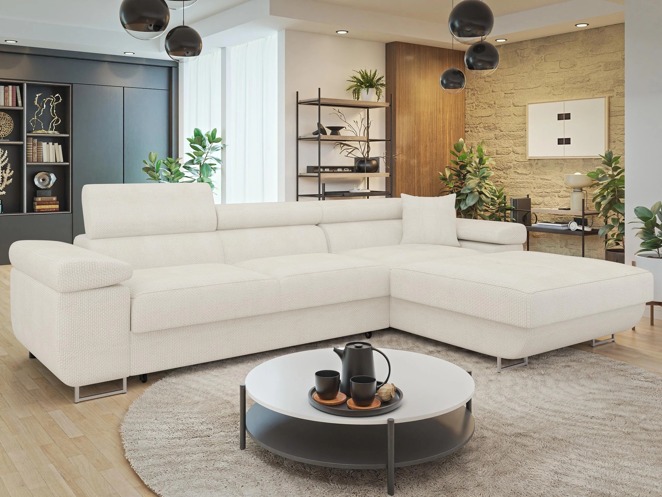 Ъглов диван Comfivo Vinetum II (Flow 06)