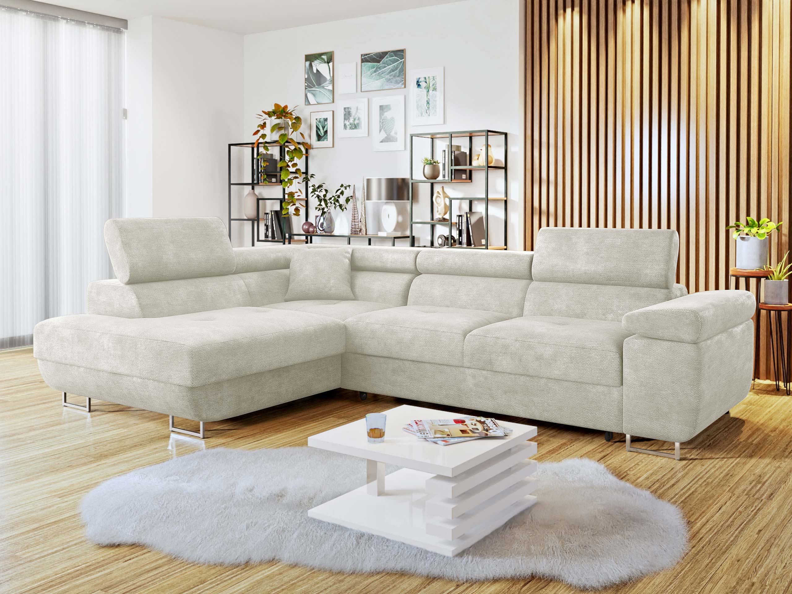 Ъглов диван Comfivo Vinetum (Lumo 55)