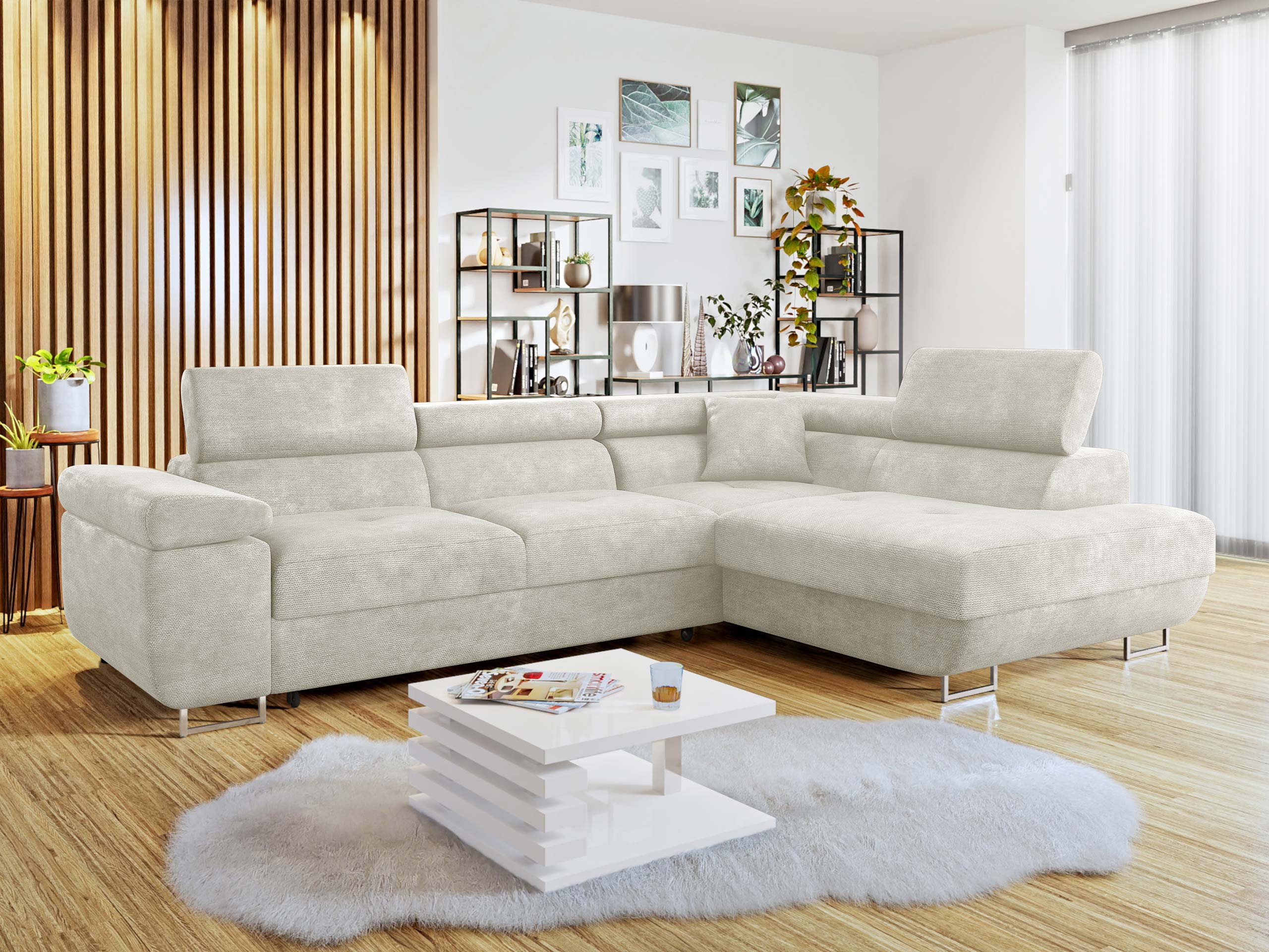 Ъглов диван Comfivo Vinetum (Lumo 55)