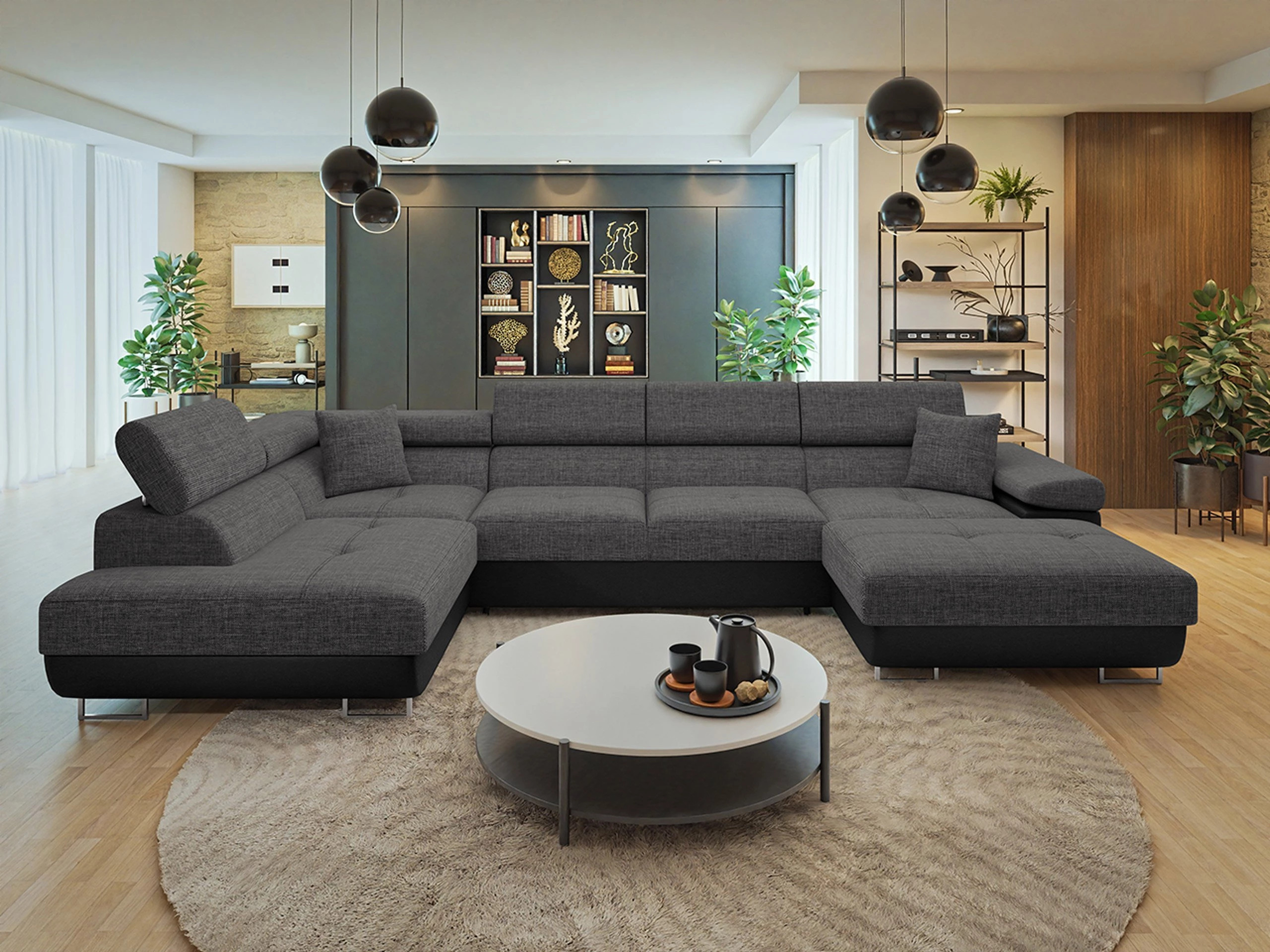 Ъглов диван Comfivo Vinetum III (Soft 011 + Lux 06)