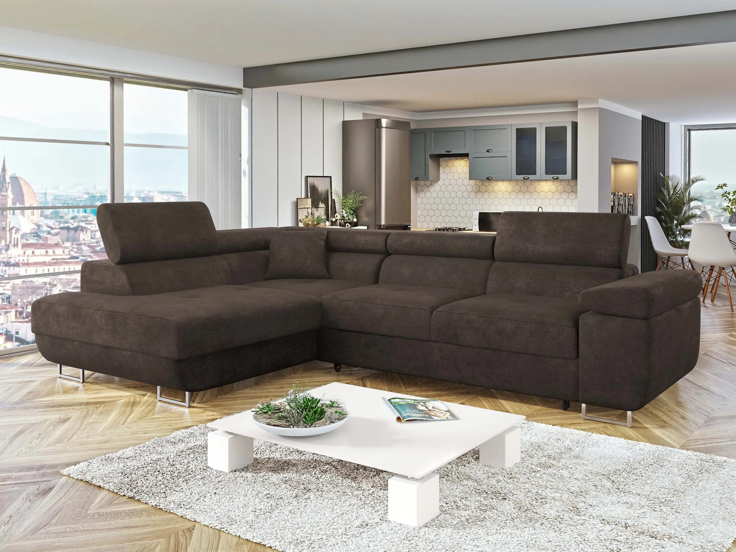 Ъглов диван Comfivo Vinetum (Lumo 40)