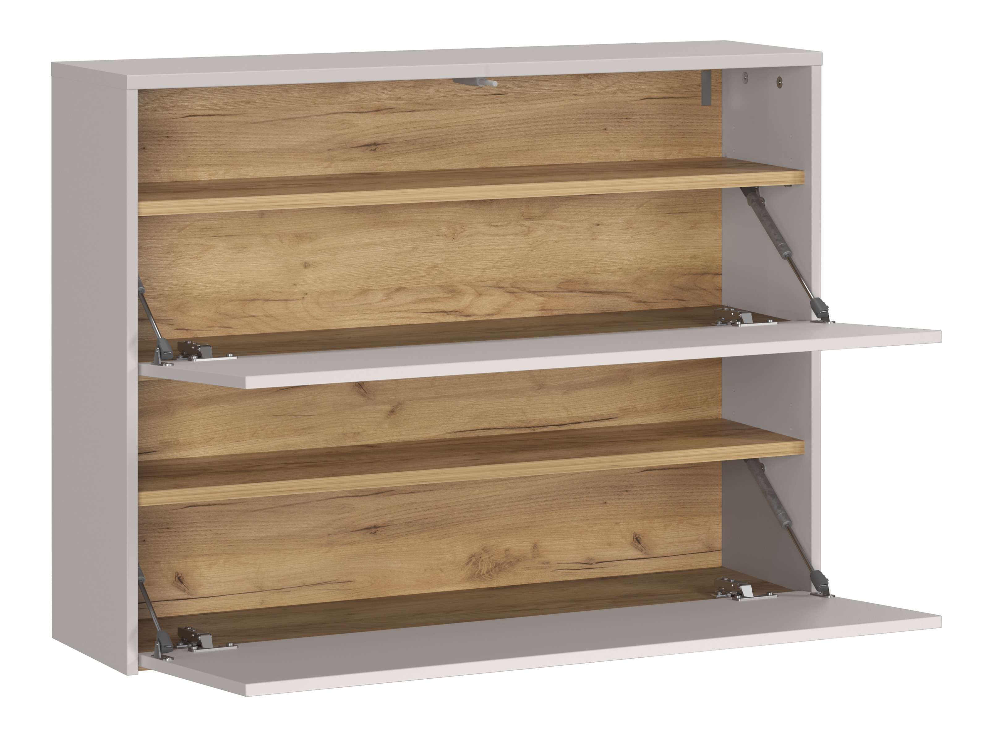 Шкаф за обувки Levfena 100 (Кашмир + Navarra дъб)