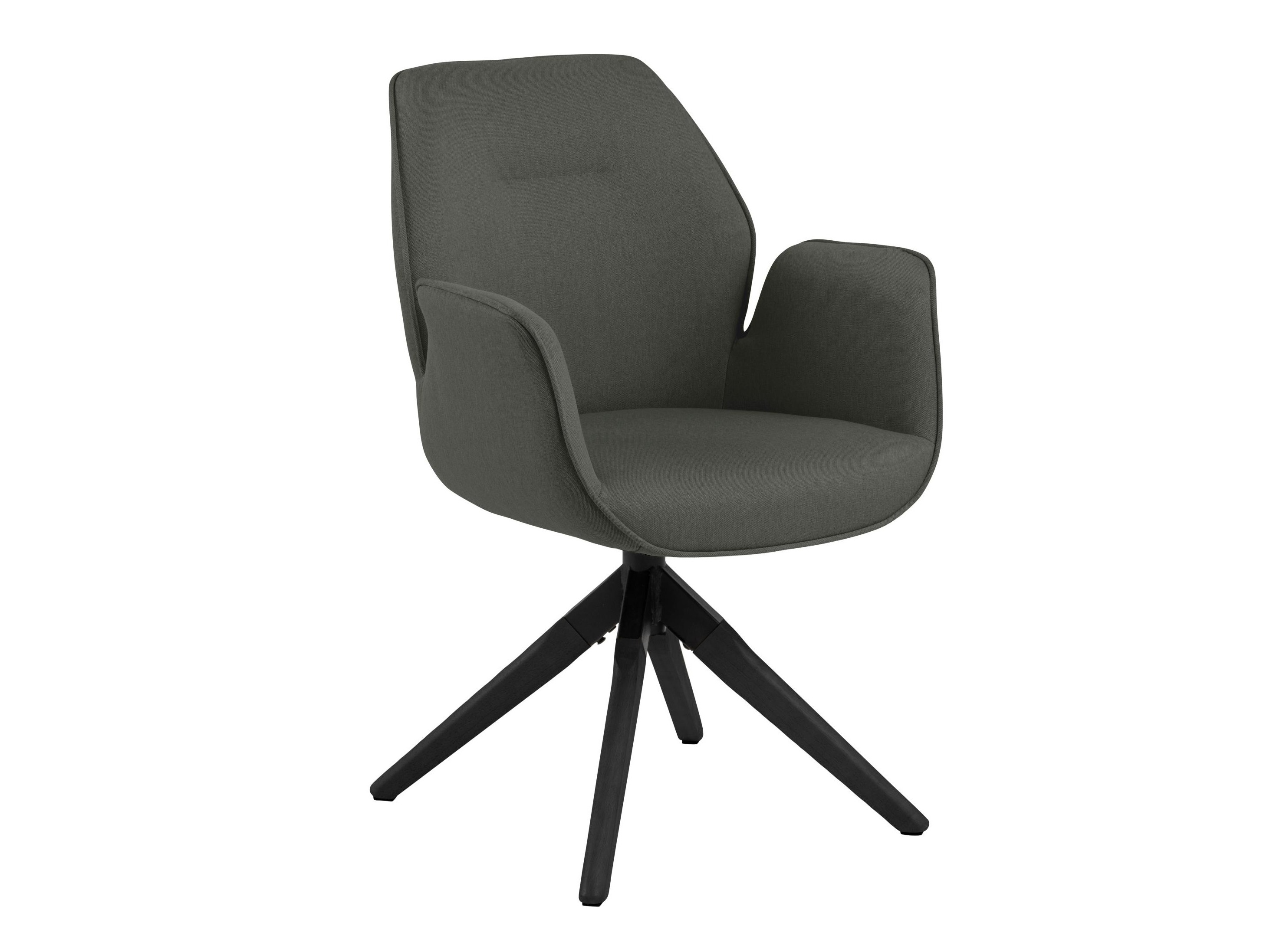 Стол Norsica 392 (Тъмно сив + Черен)