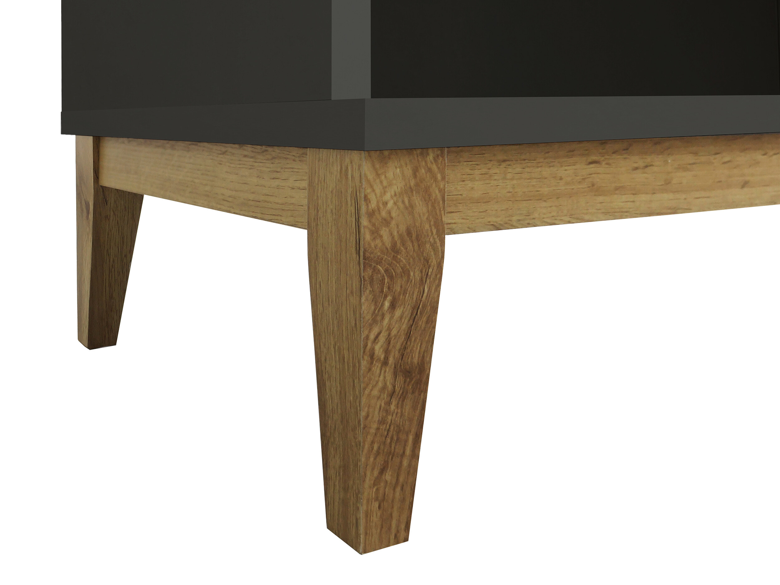 Етажерка Felmelo 101 (Сив + Дъб уотан)