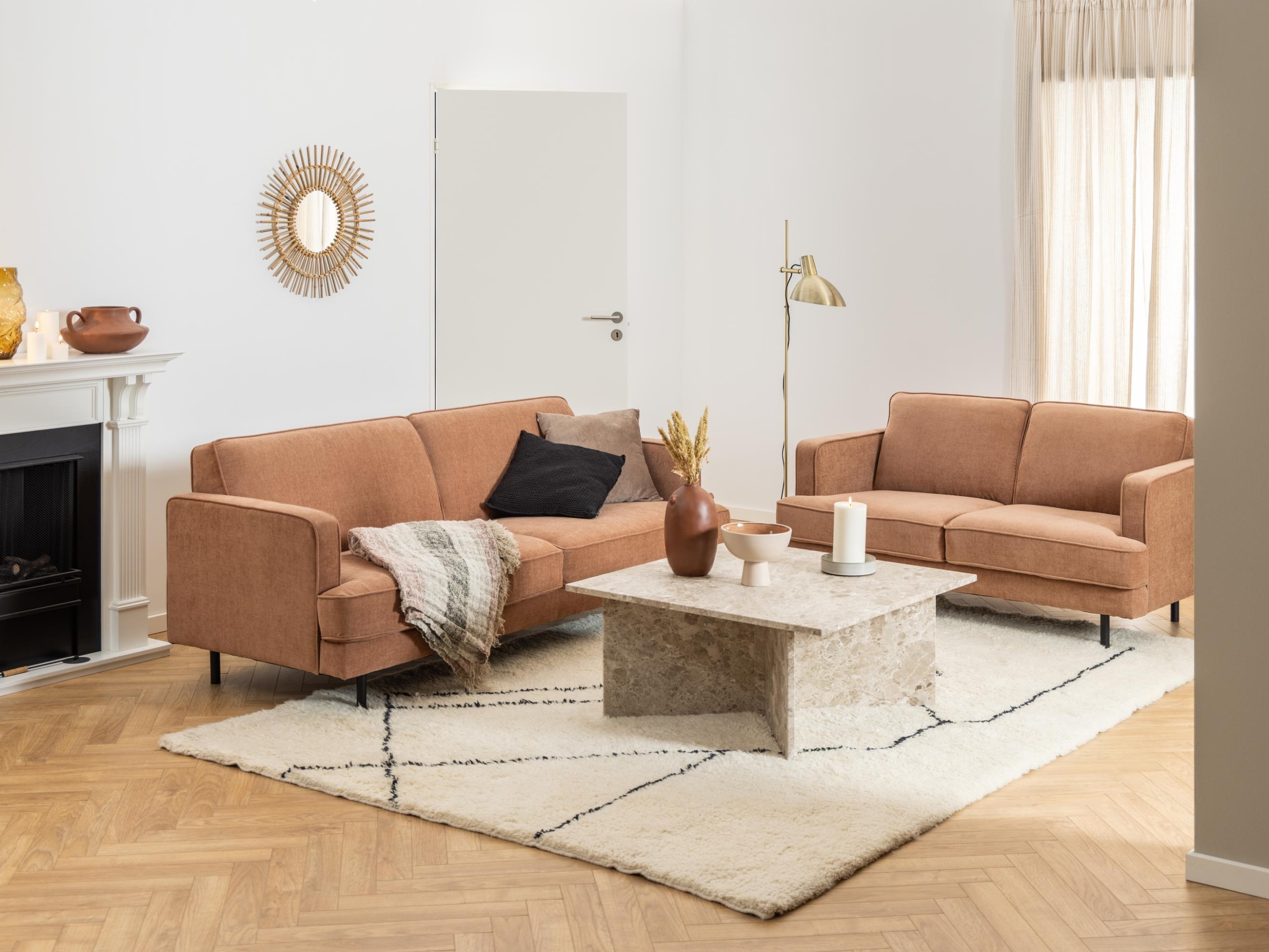 Масичка за кафе Norsica 971 (Светлокафяво)