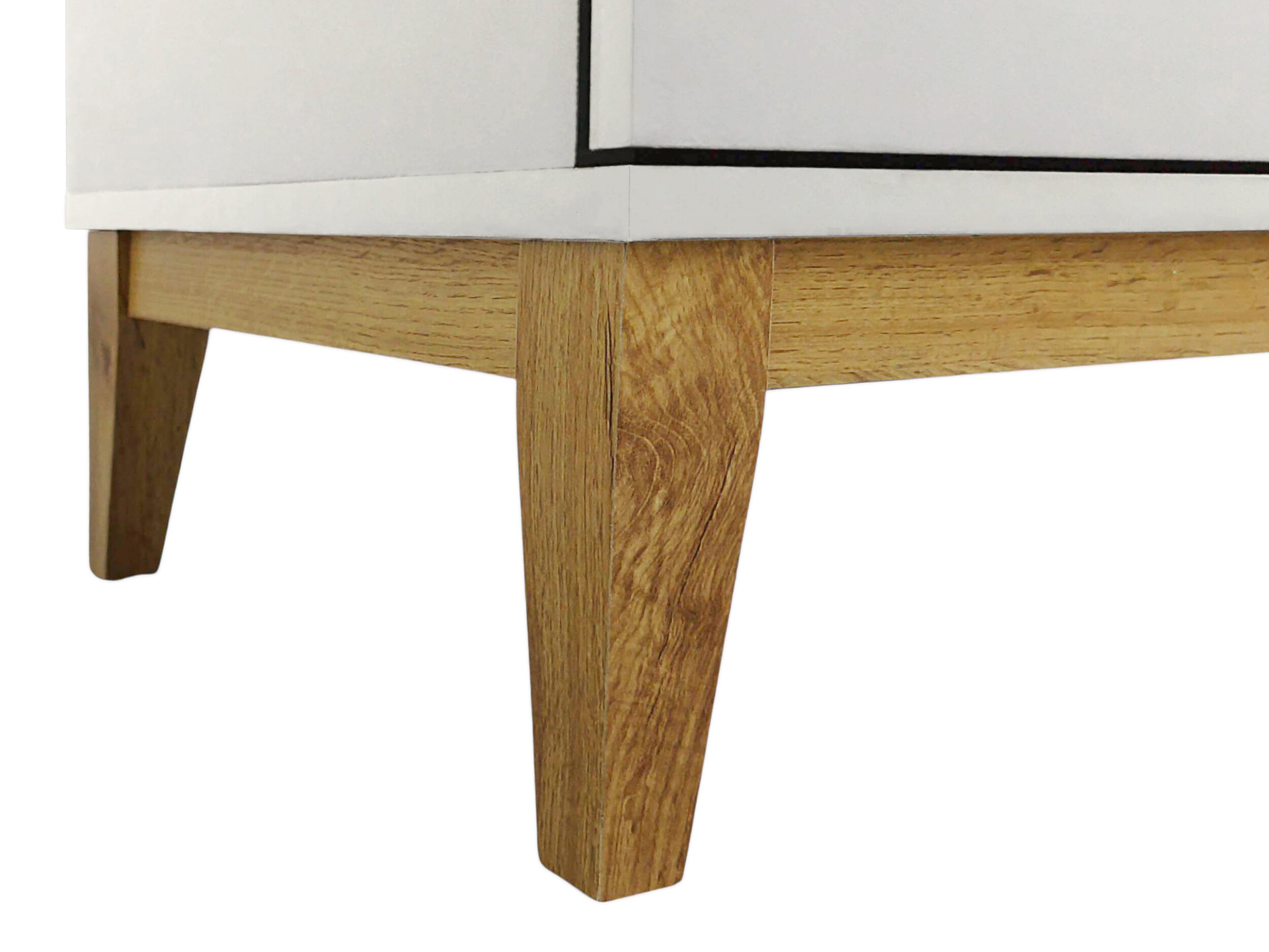 Шкаф Felmelo 102 (Бял + Дъб уотан)