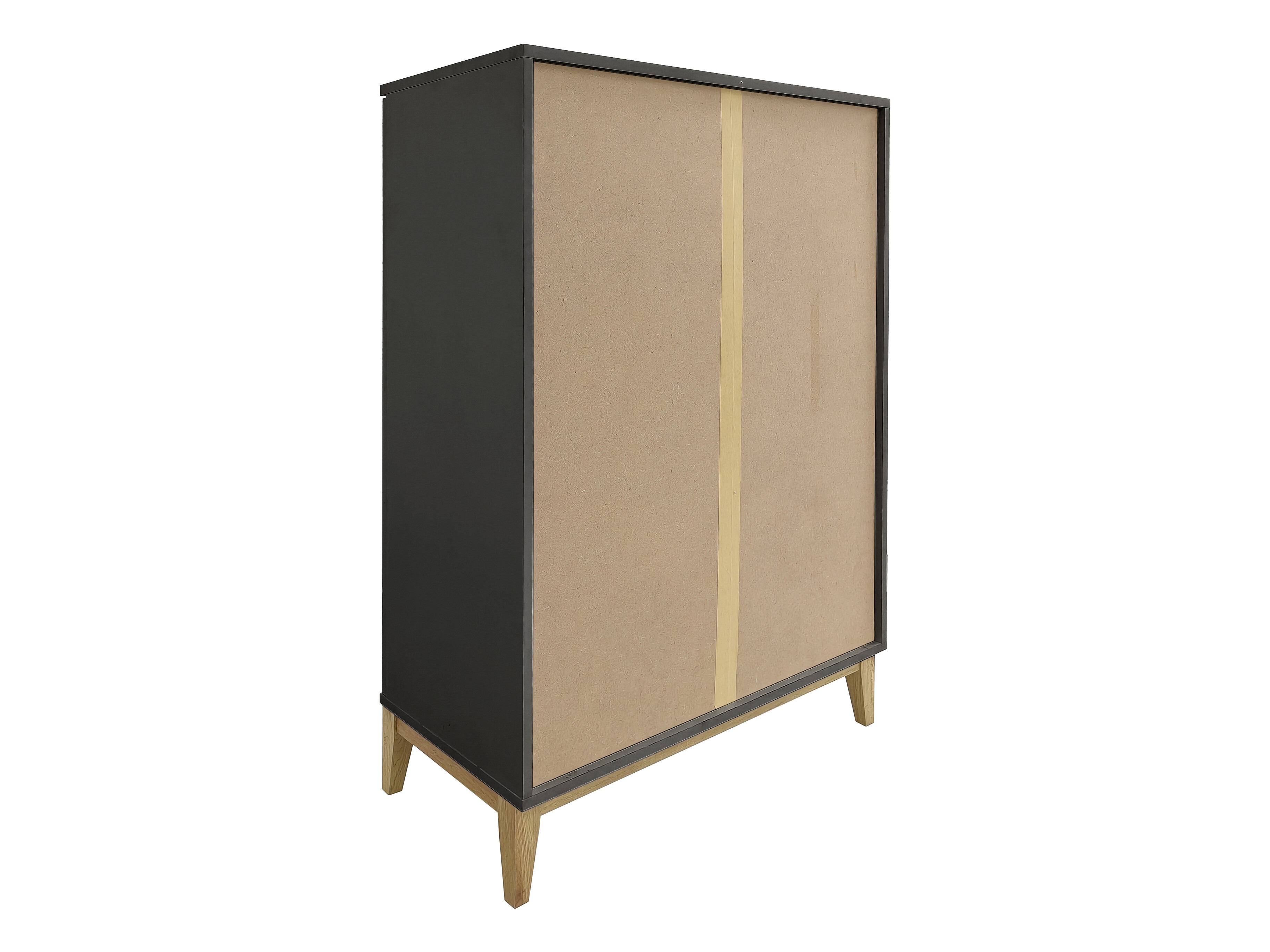 Шкаф Felmelo 102 (Сив + Дъб уотан)