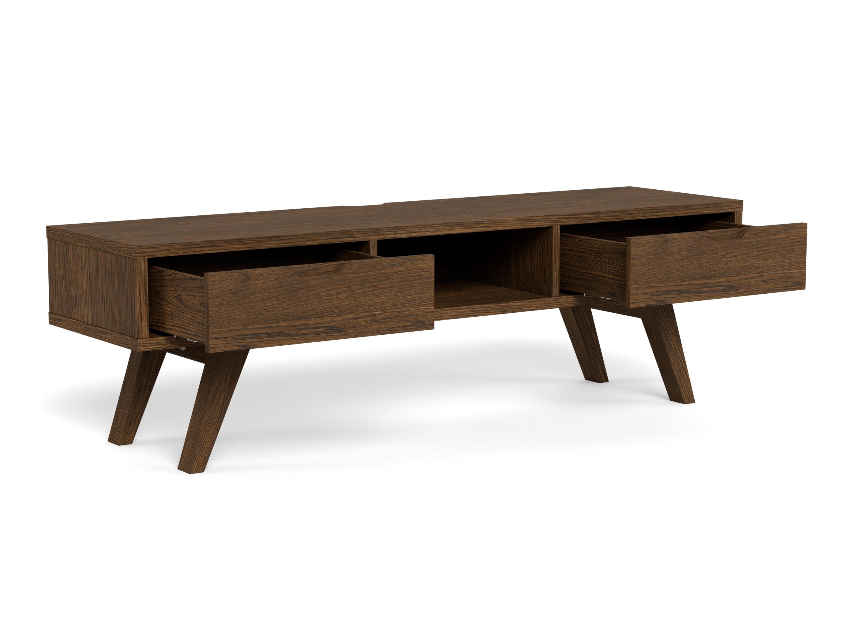 ТВ шкаф Norsica Albene 110 (Кафяв)