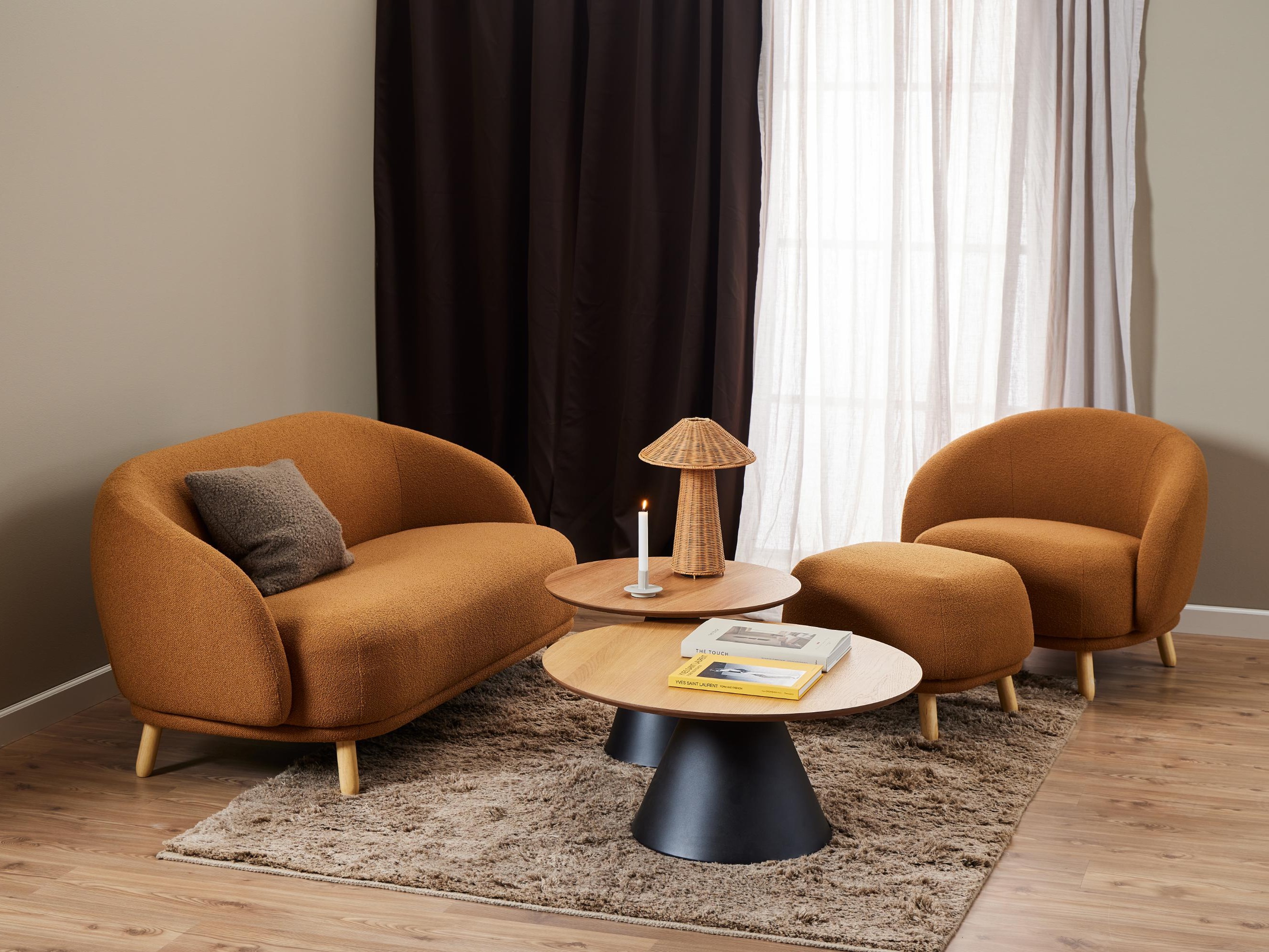 Масичка за кафе Norsica 908 (Черен + Дъб)