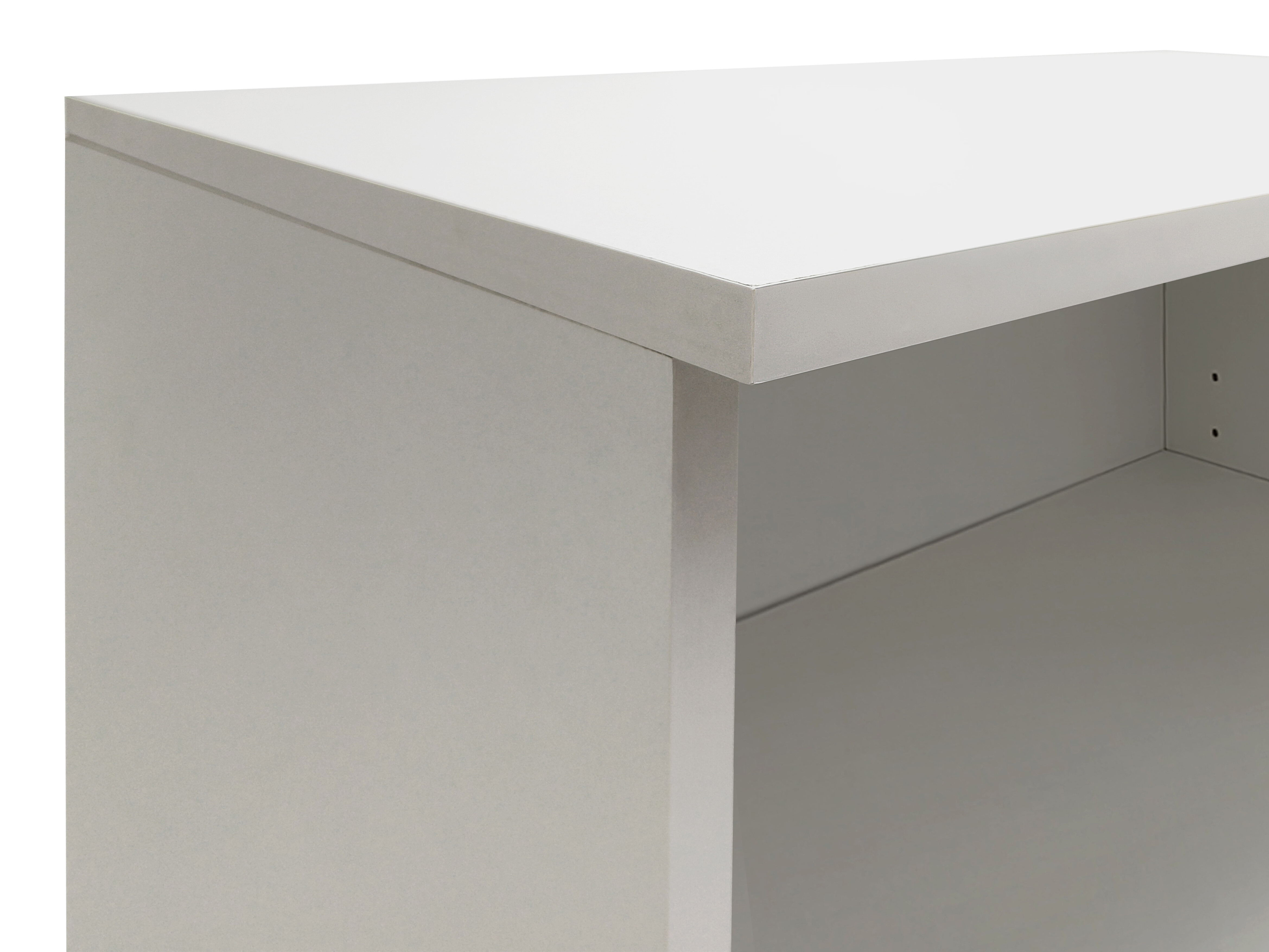 Етажерка Felmelo 101 (Бял + Дъб уотан)