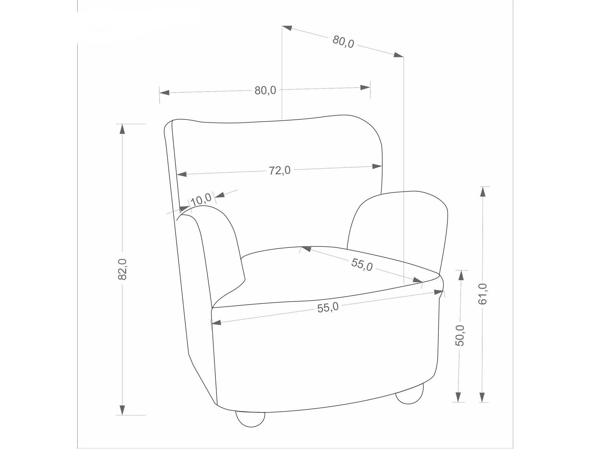 Фотьойл Houston 2097 (Светлокафяво)