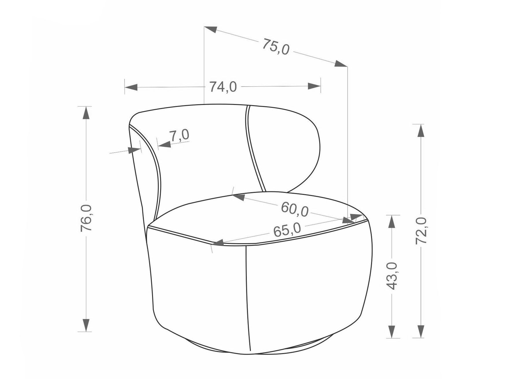 Фотьойл Houston 2098 (Бежов)
