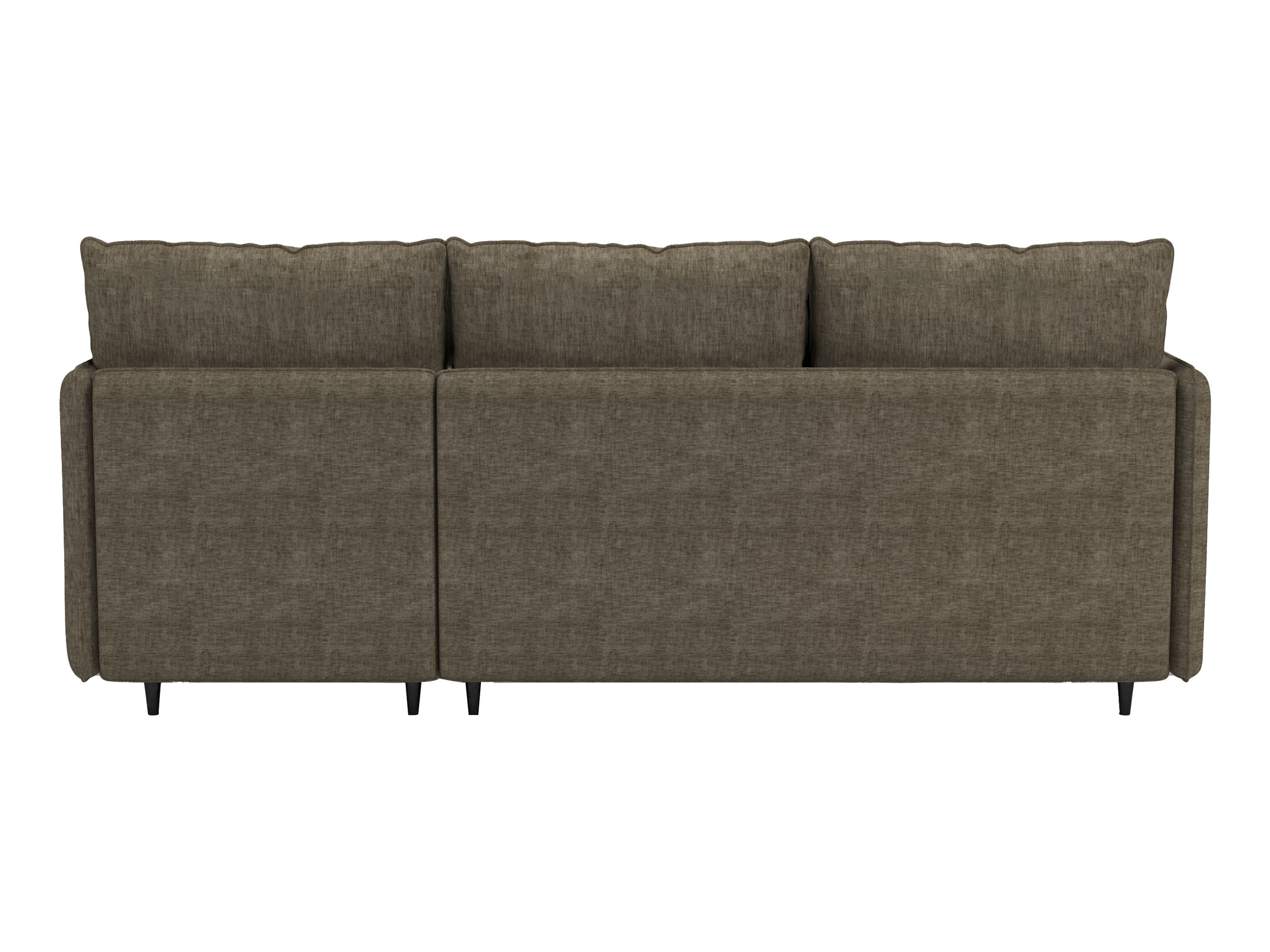 Ъглов диван Denton 1529 (Кафяв)