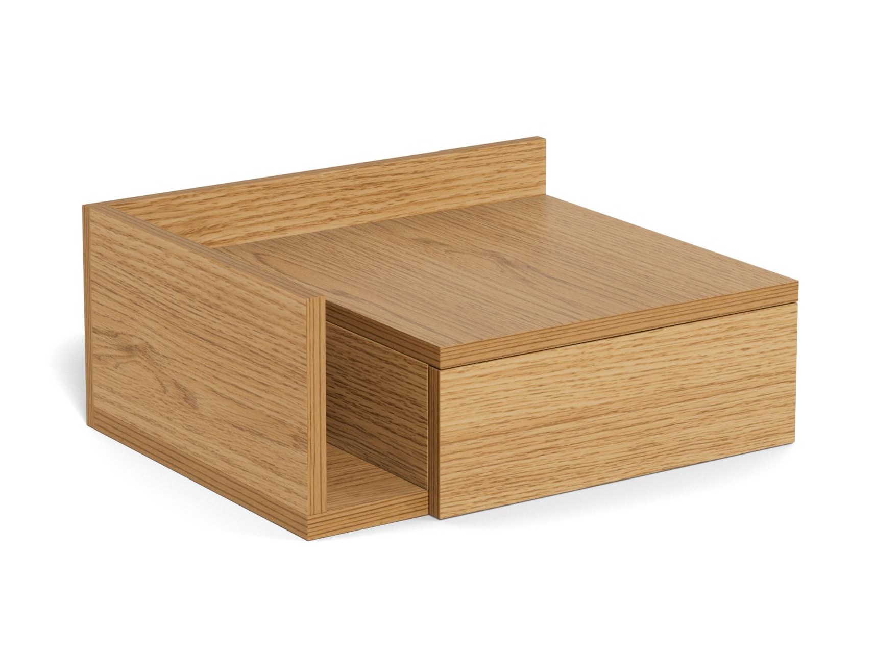 Нощно шкафче Norsica 969 (Див дъб)