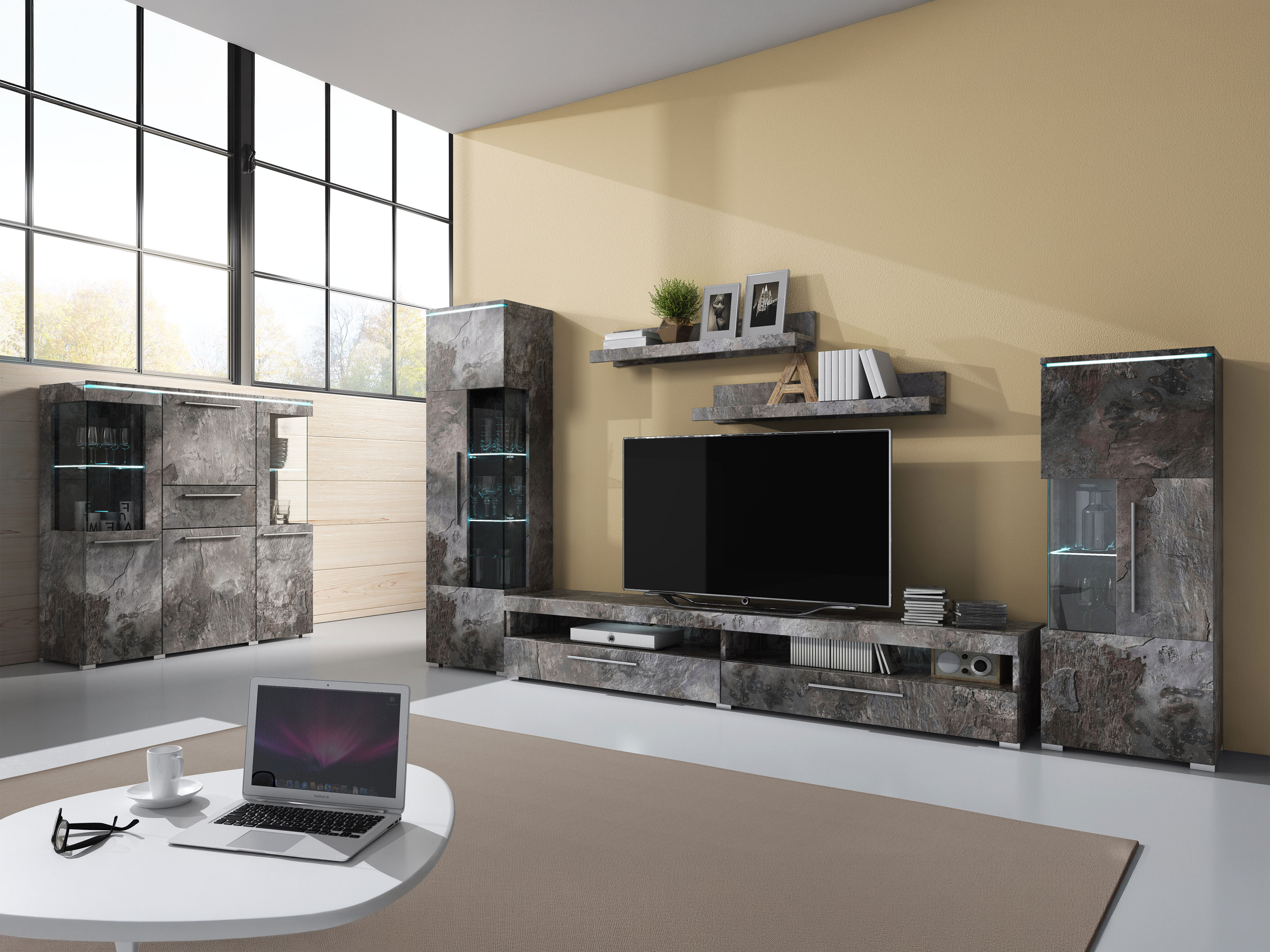 Скрин Torvire 115 (Тъмен бетон)