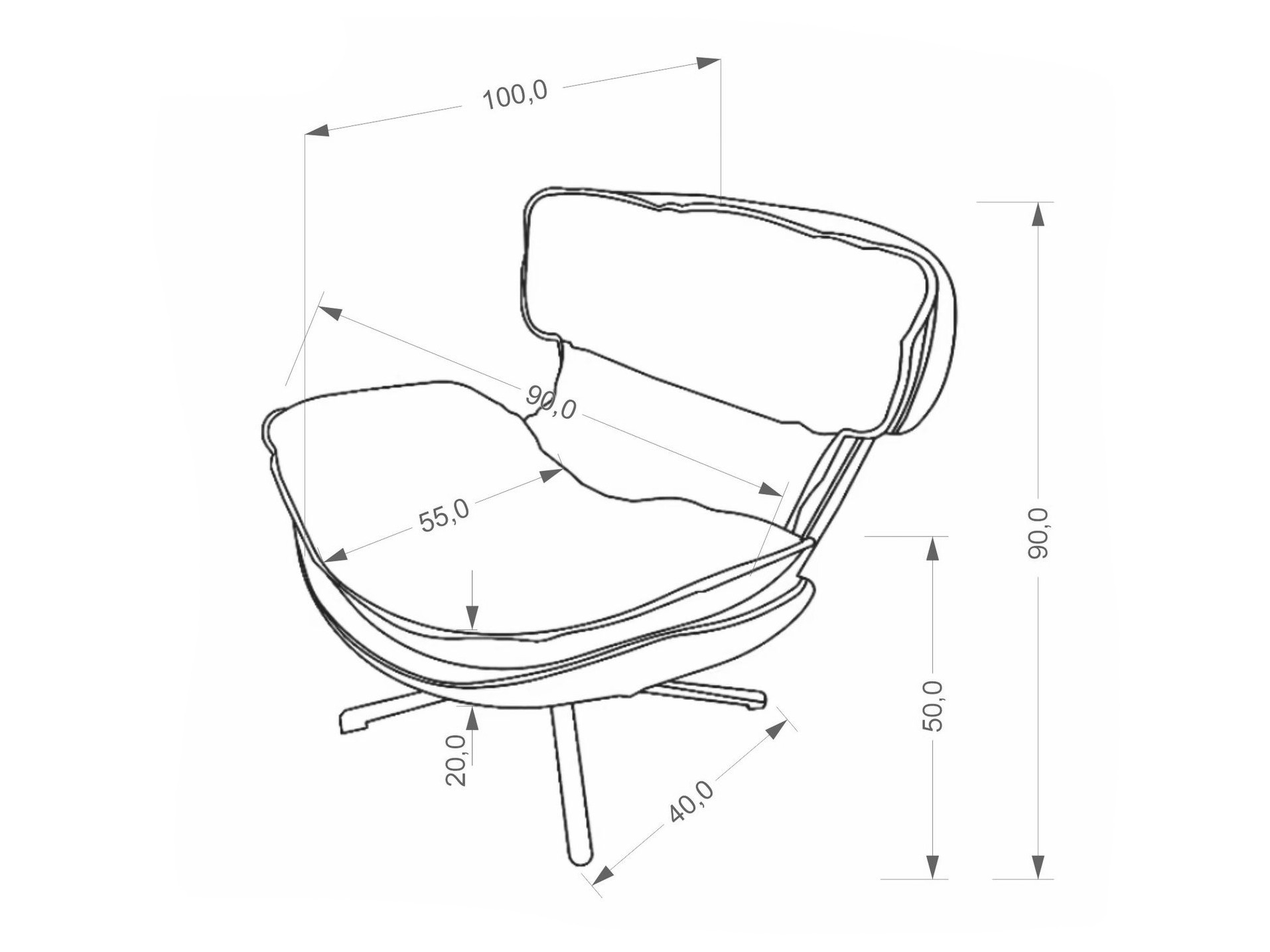Фотьойл Houston 2107 (Бежов)