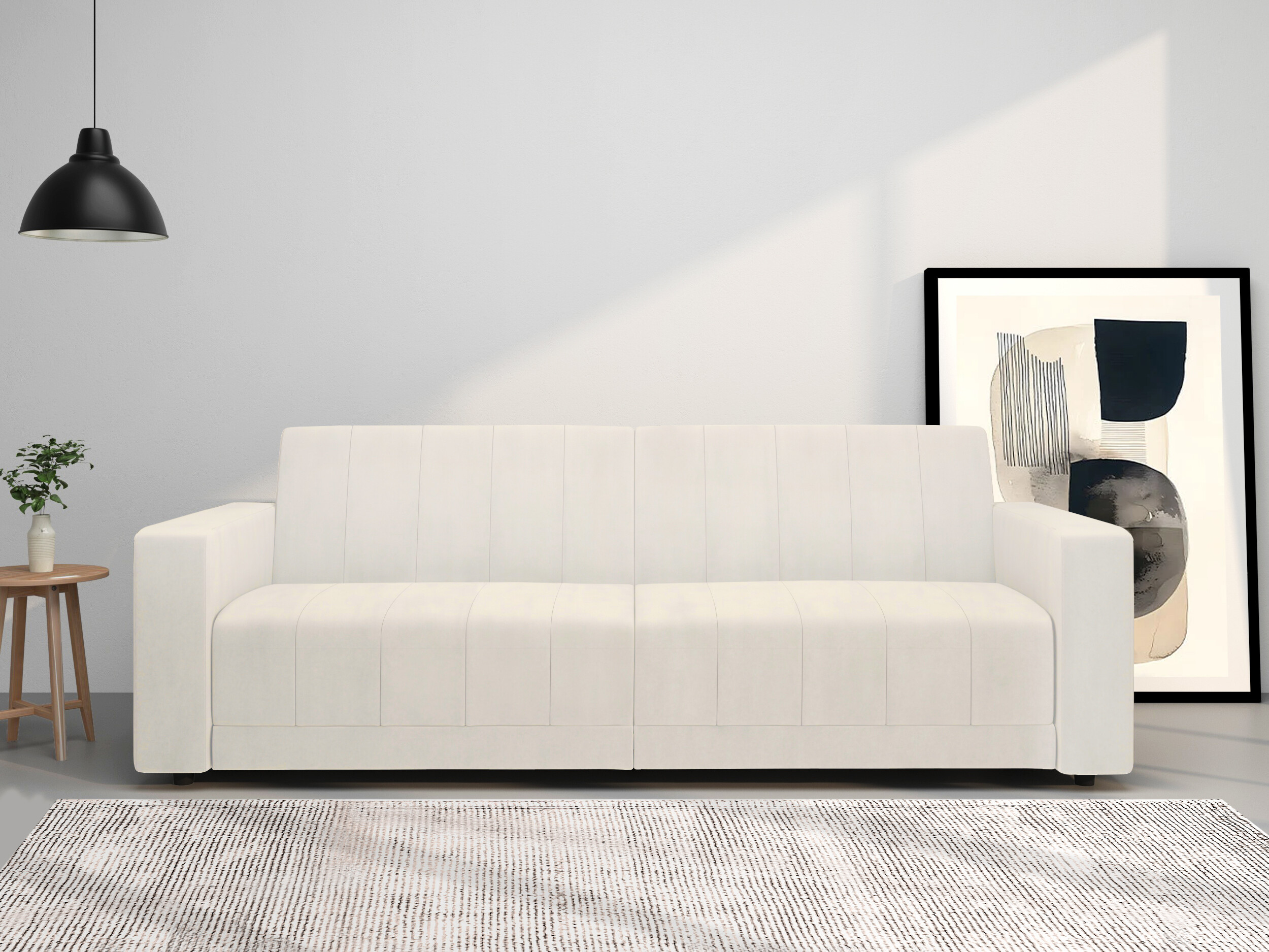 Разтегателен диван Tulsa 679 (Сметана)