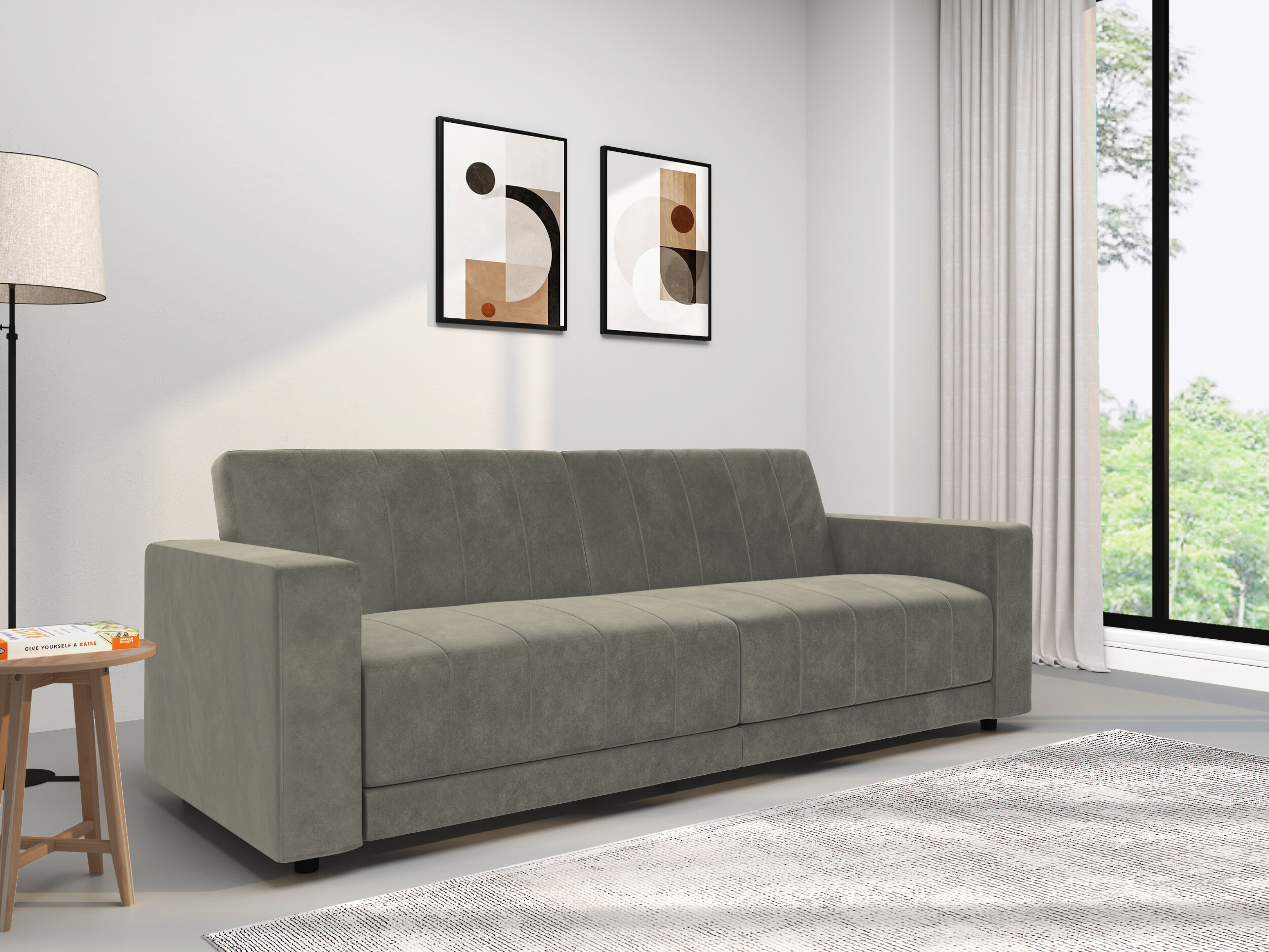 Разтегателен диван Tulsa 679 (Taupe)