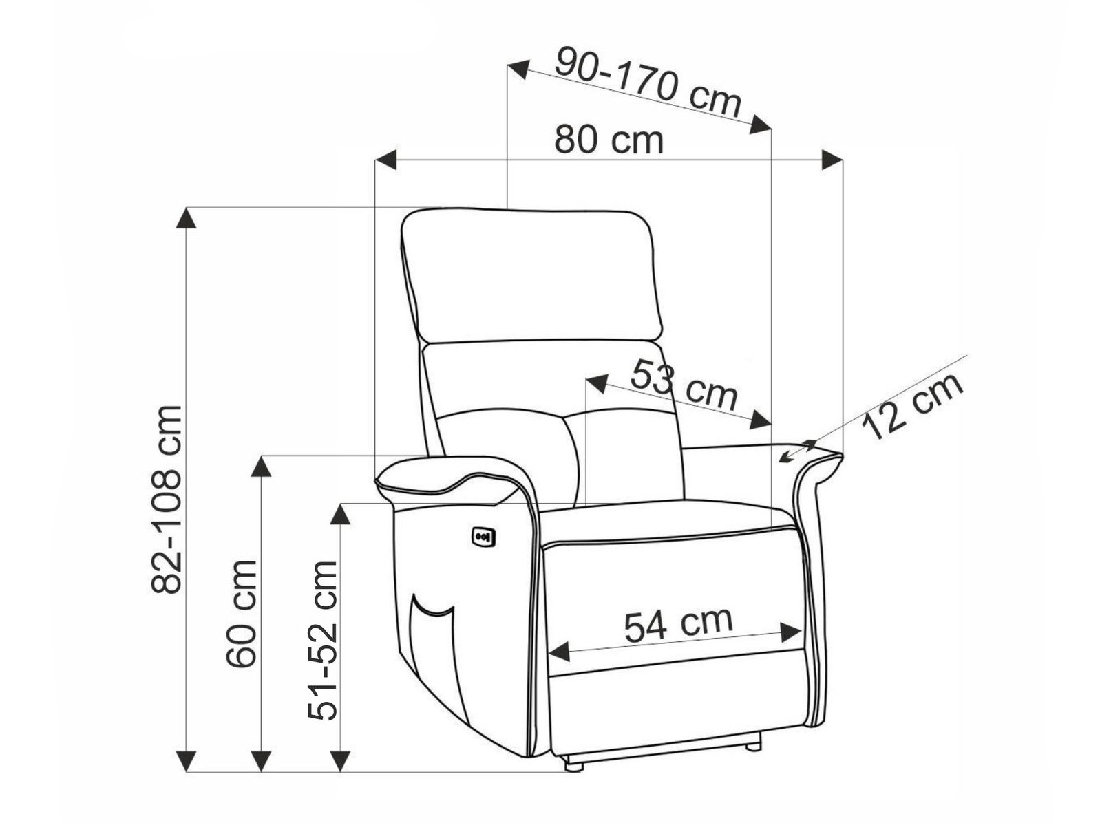 Реклайнер Houston 1979 (Бежов)