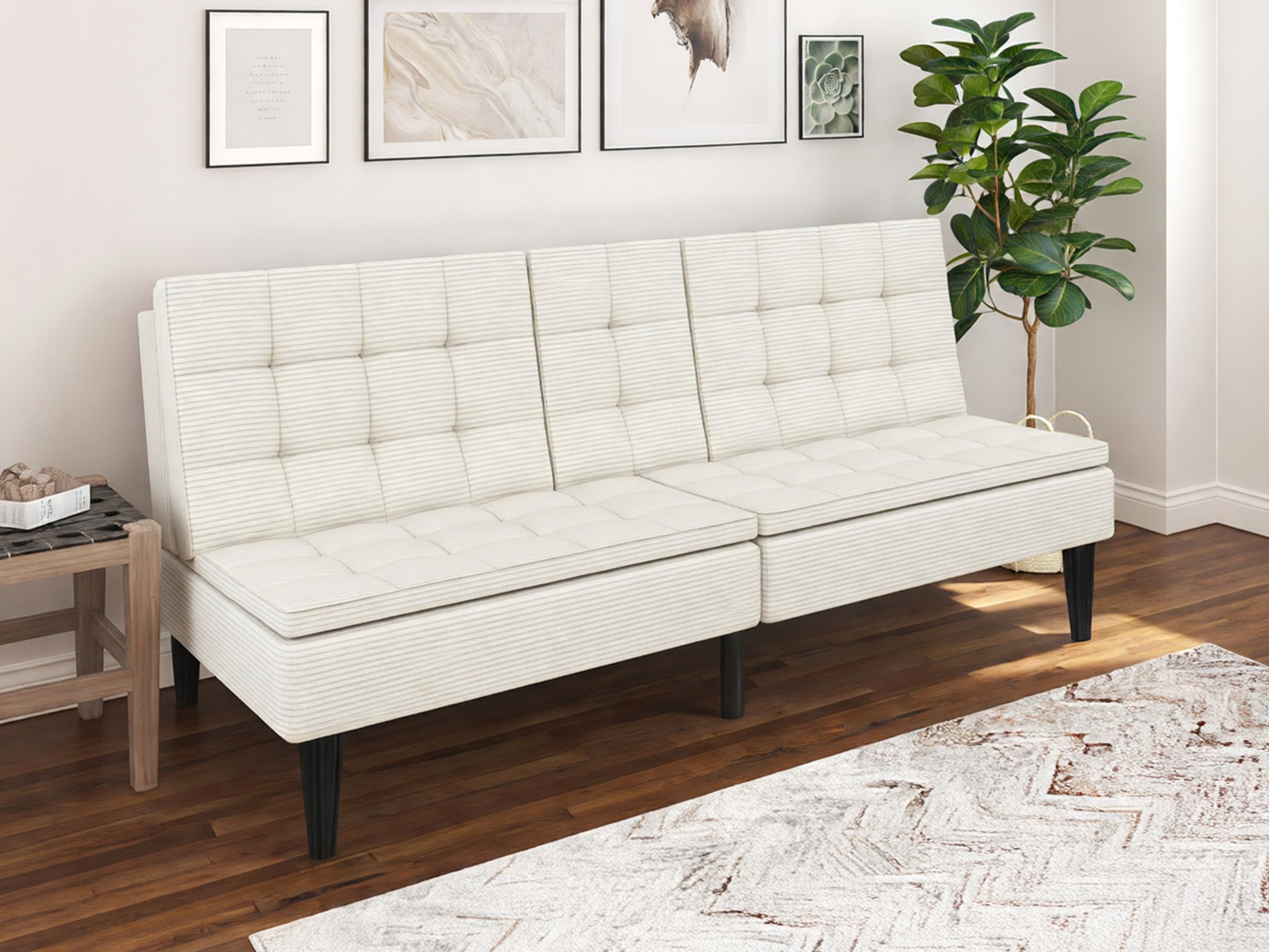 Разтегателен диван Tulsa 683 (Сметана)