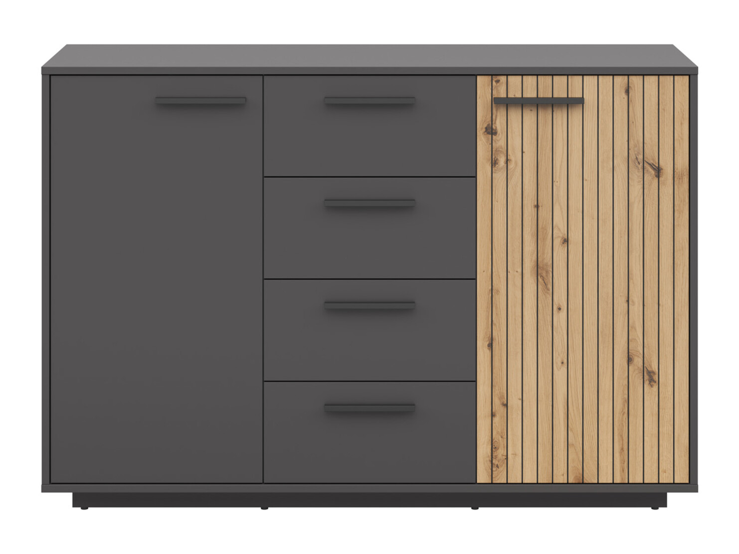 Скрин Melvelo 101 (Антрацит + Artisan дъб)