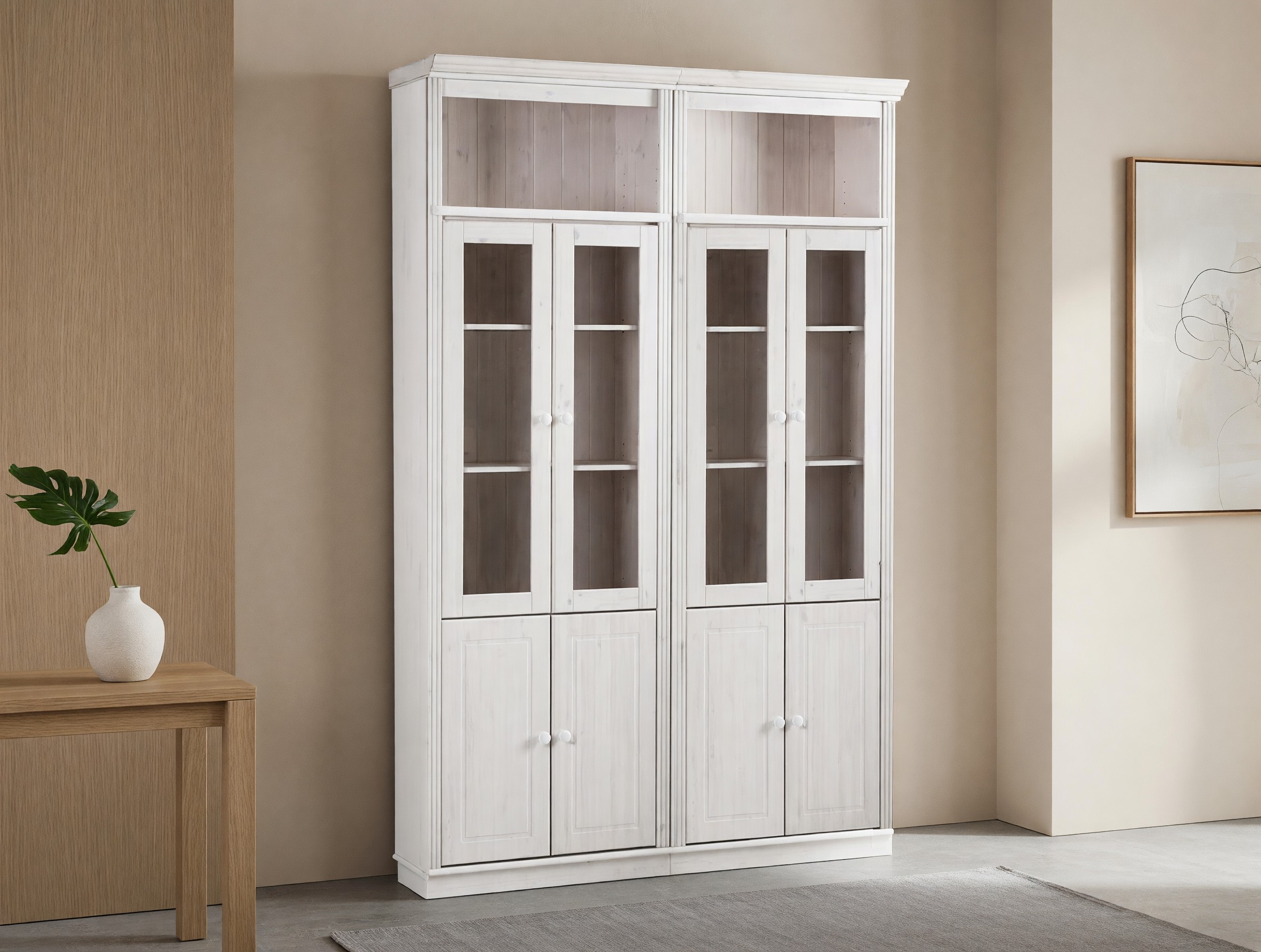 Комплект етажерки Saltoro 119 (Бял)