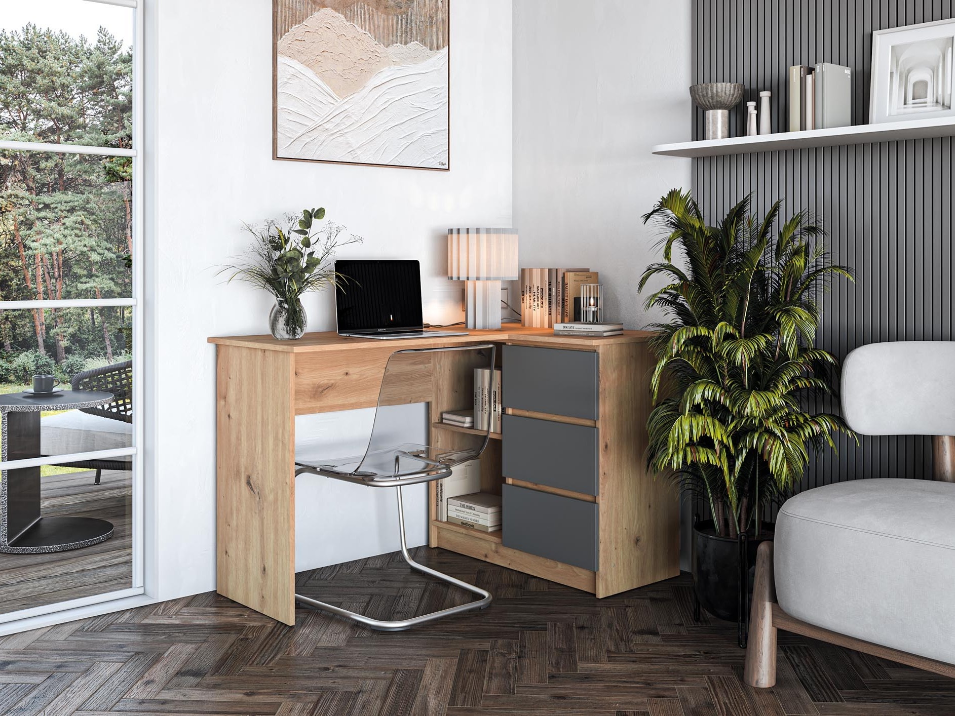 Ъглово офис бюро SB4901