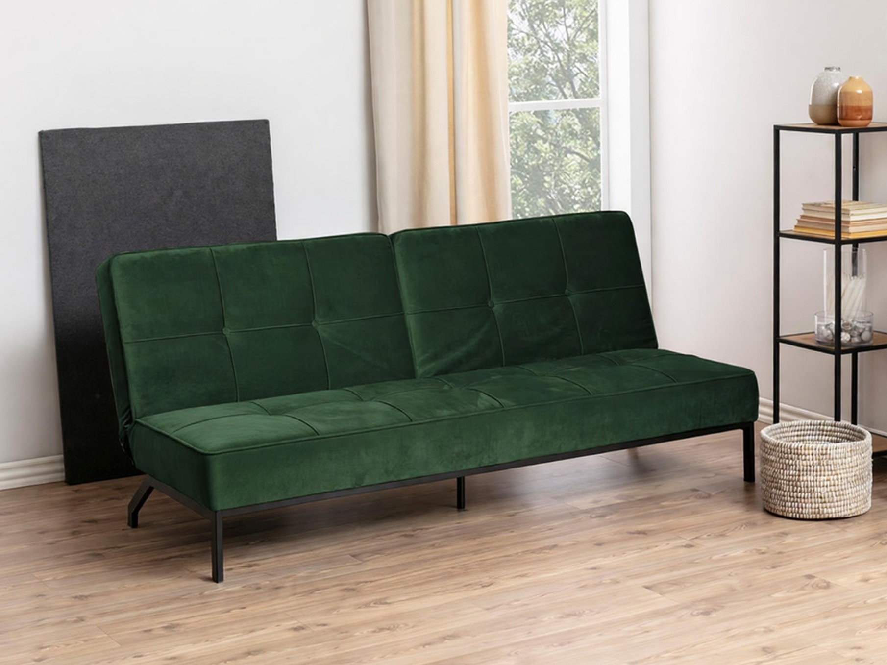 Разтегателен диван Norsica 243 (Зелен)