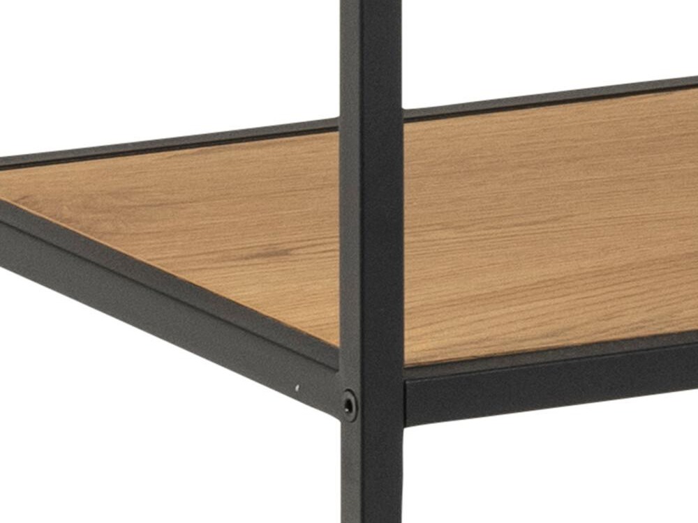 Етажерка Norsica Sevferi 153 (Черен + Див дъб)