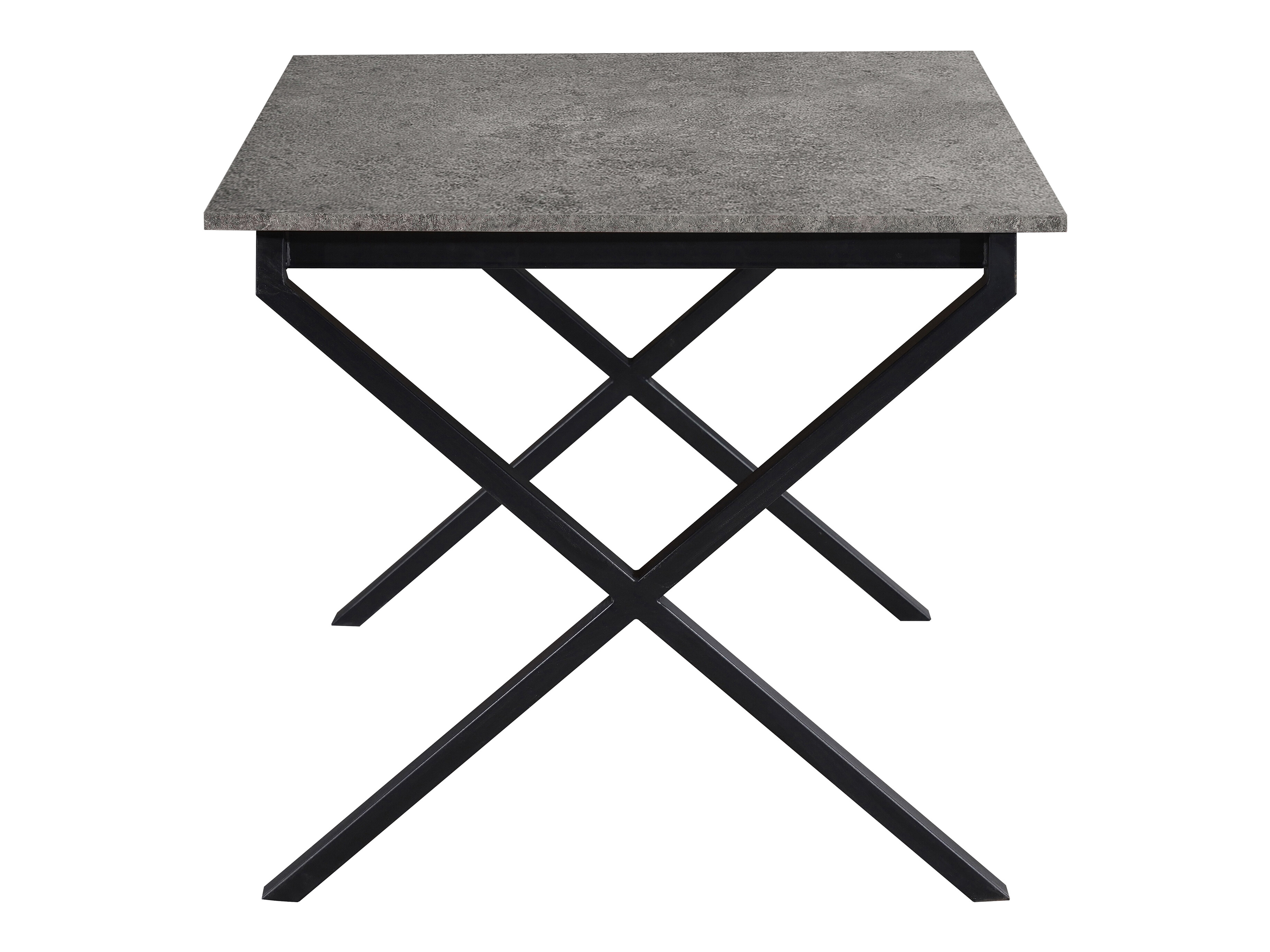 Маса Denton 1554 (Черен + Бетон)