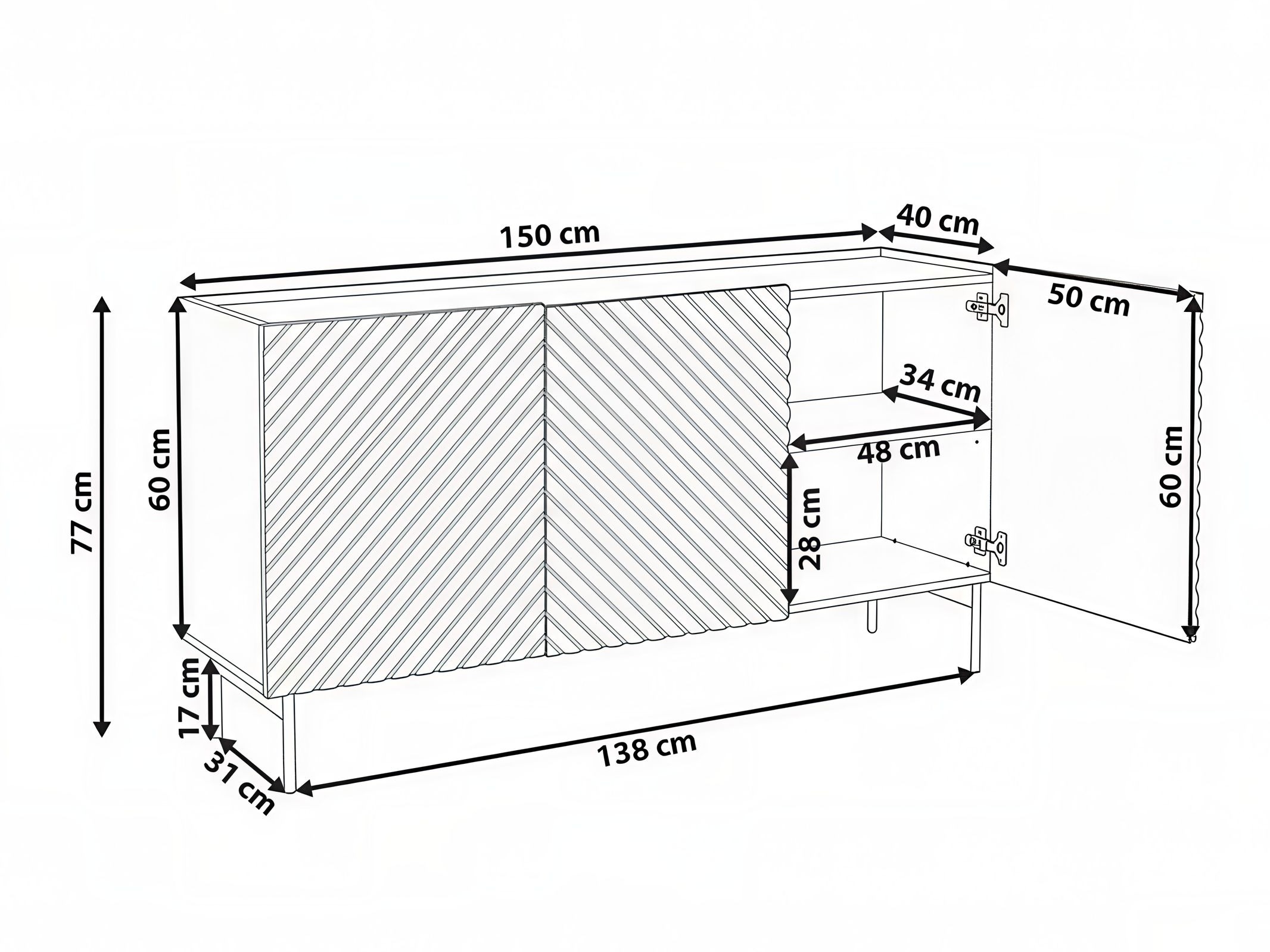 Шкаф Berwyn 3251
