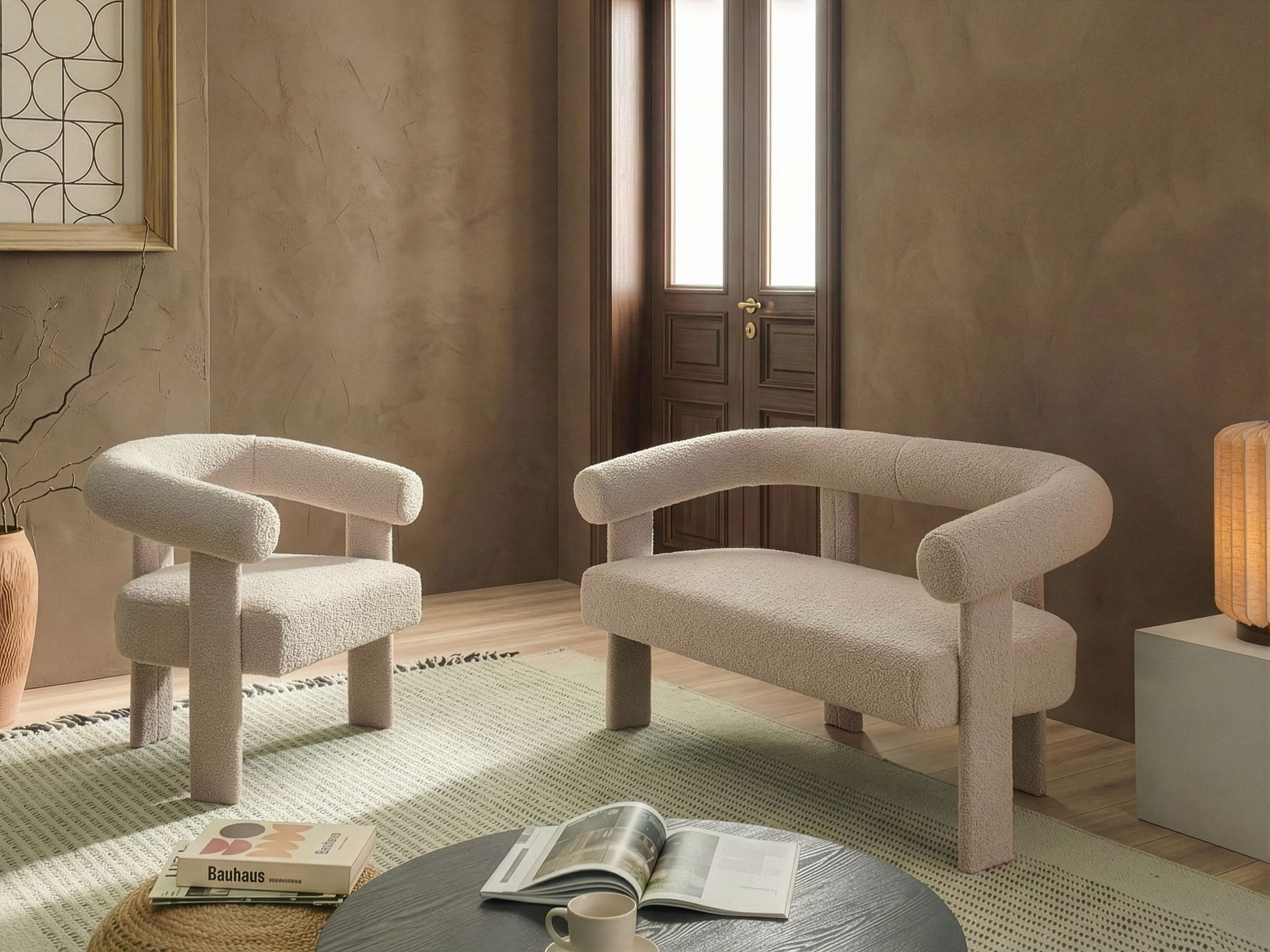 Фотьойл Berwyn 3268 (Светло бежово)