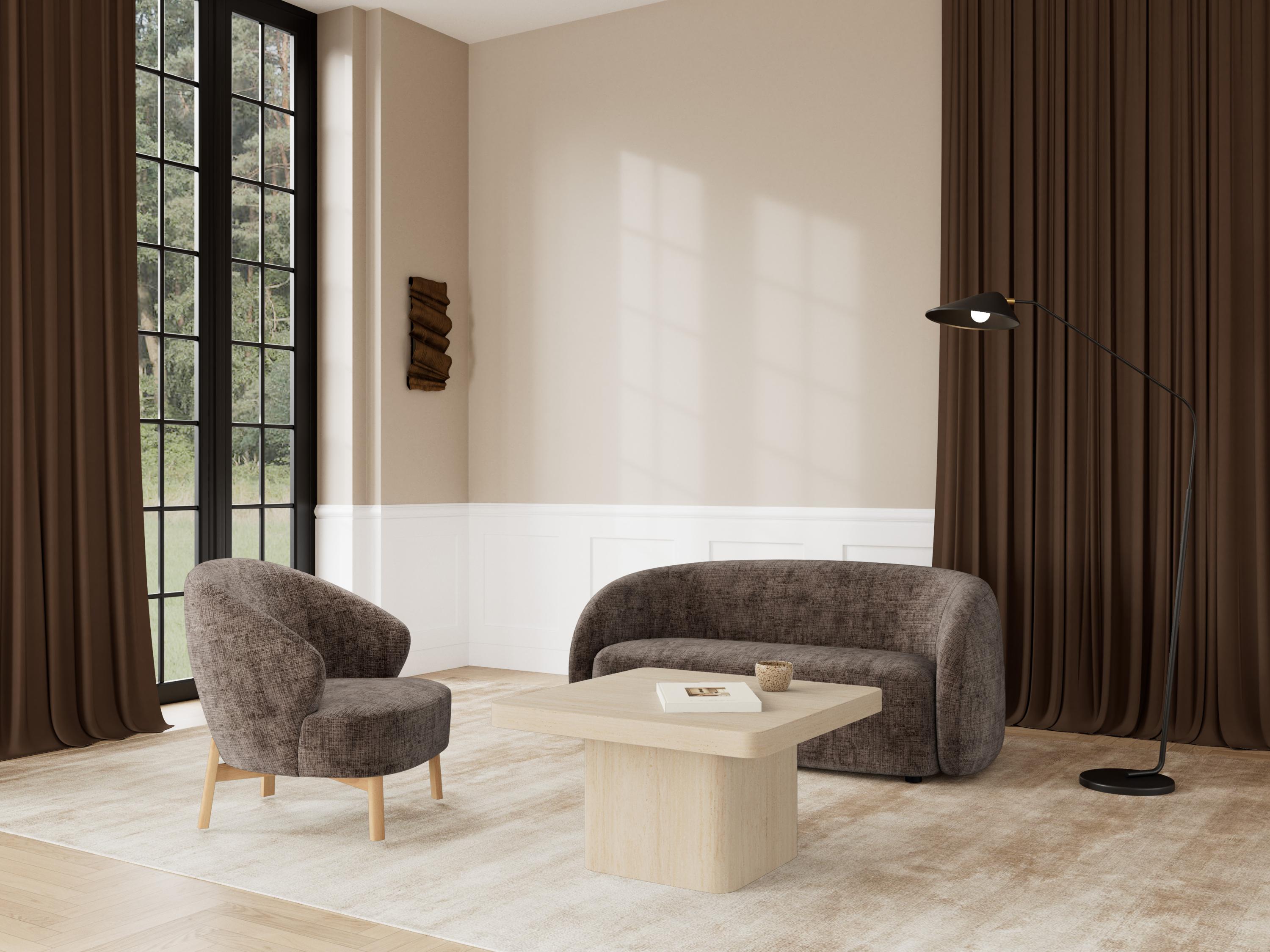 Фотьойл Norsica 1064 (Тъмнокафяв + Дъб)