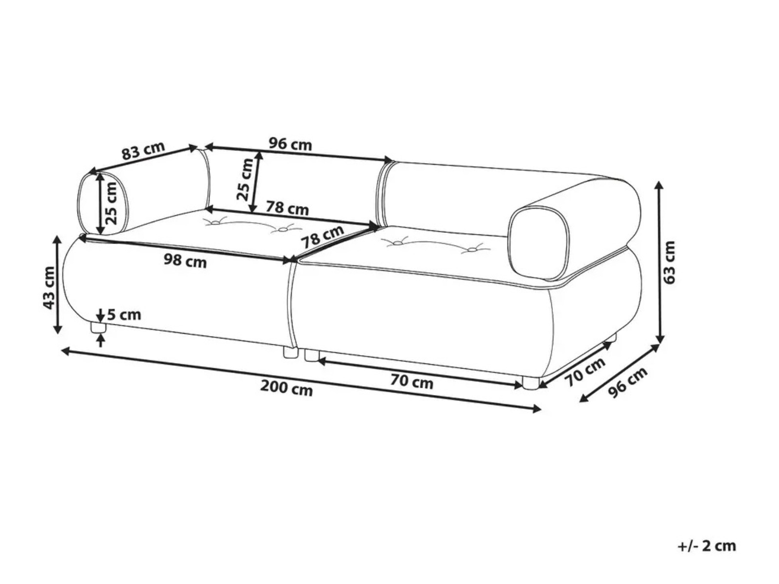 Диван Berwyn 3265 (Зелен)