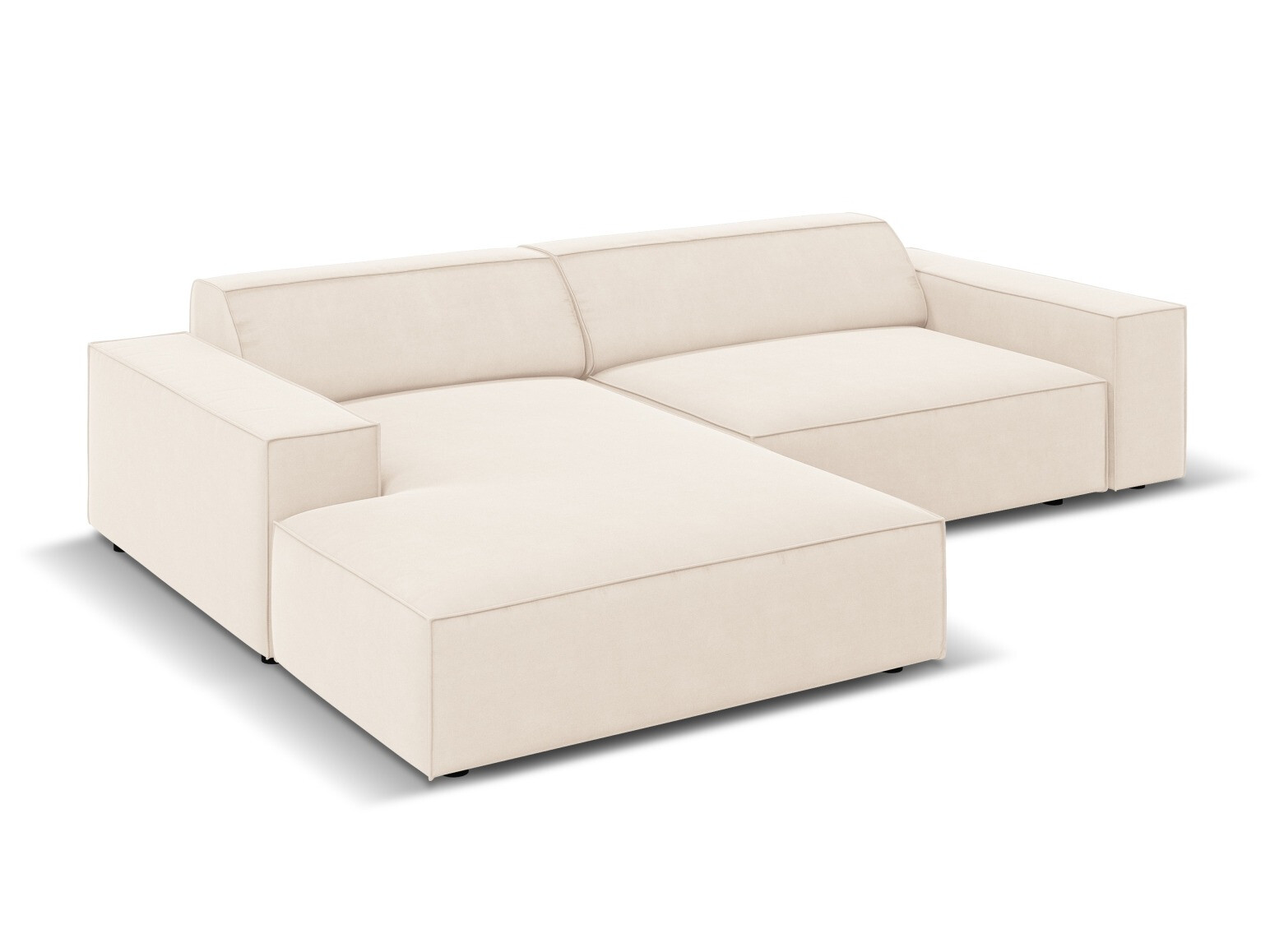 Ъглов диван Lomcalu 116 (PLUSH CREAM)