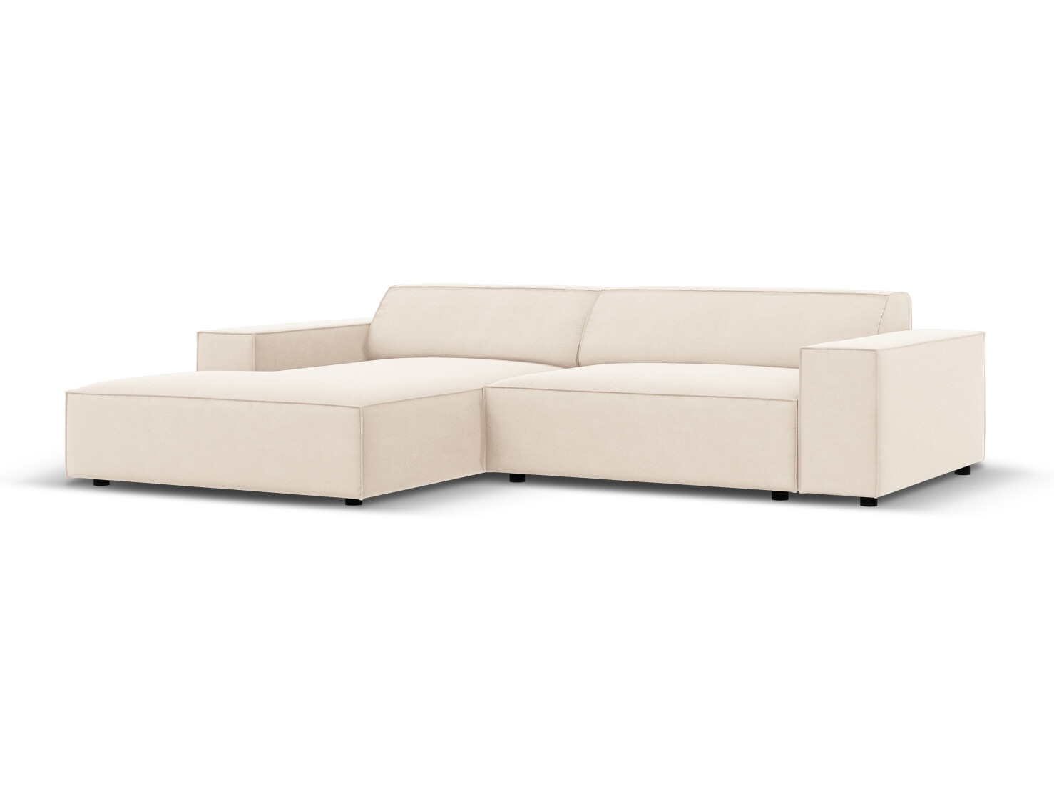 Ъглов диван Lomcalu 116 (PLUSH CREAM)