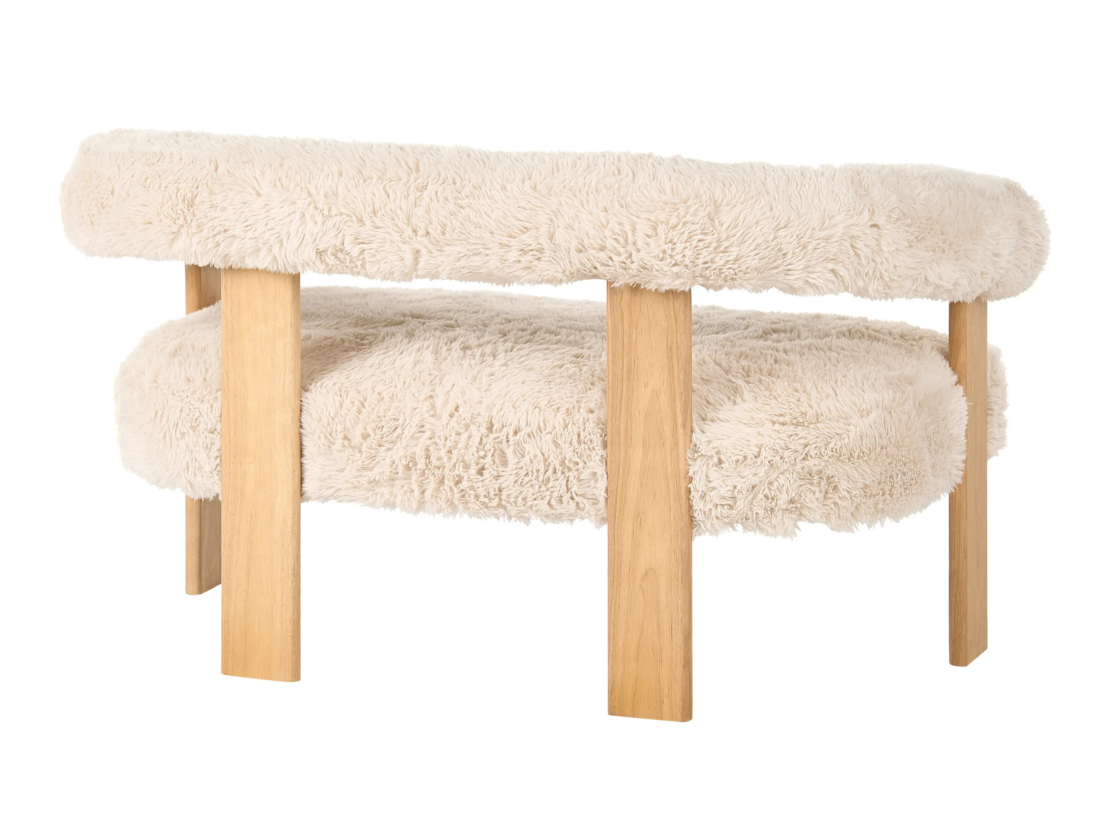 Комплект мека мебел Berwyn 3269 (Бял + Светлокафяво)