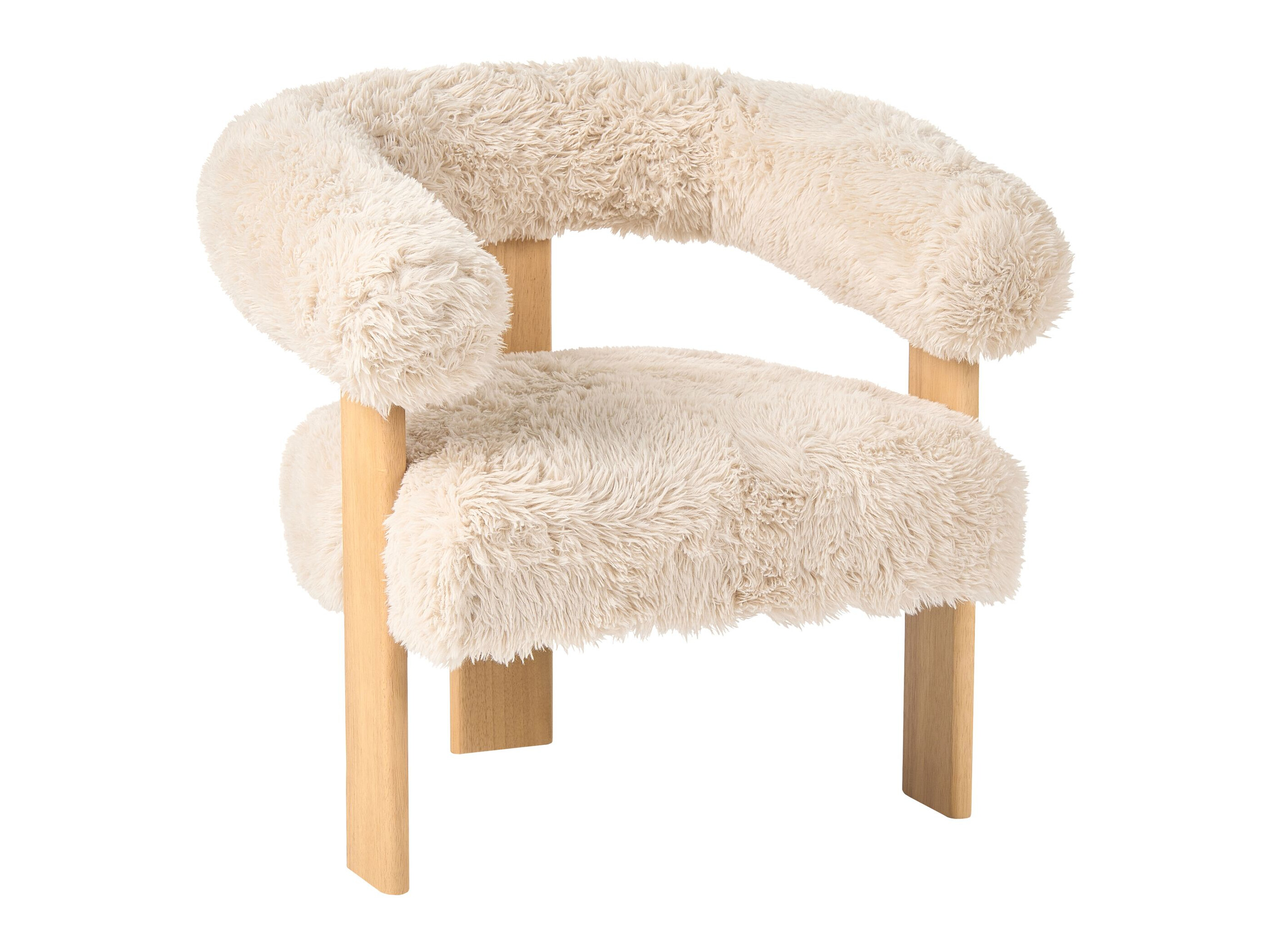 Комплект мека мебел Berwyn 3269 (Бял + Светлокафяво)